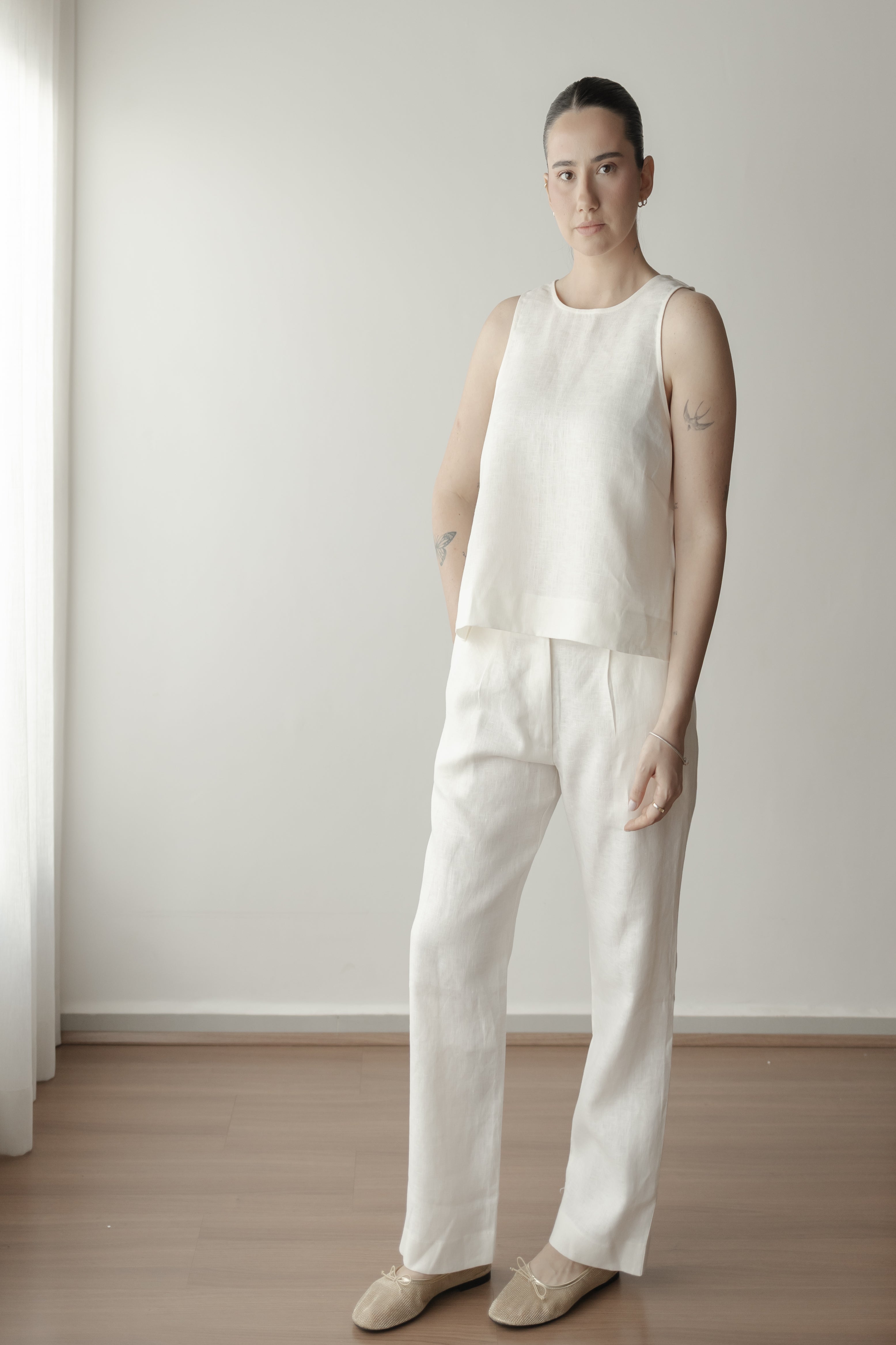 Regata Eduarda 100% Linho