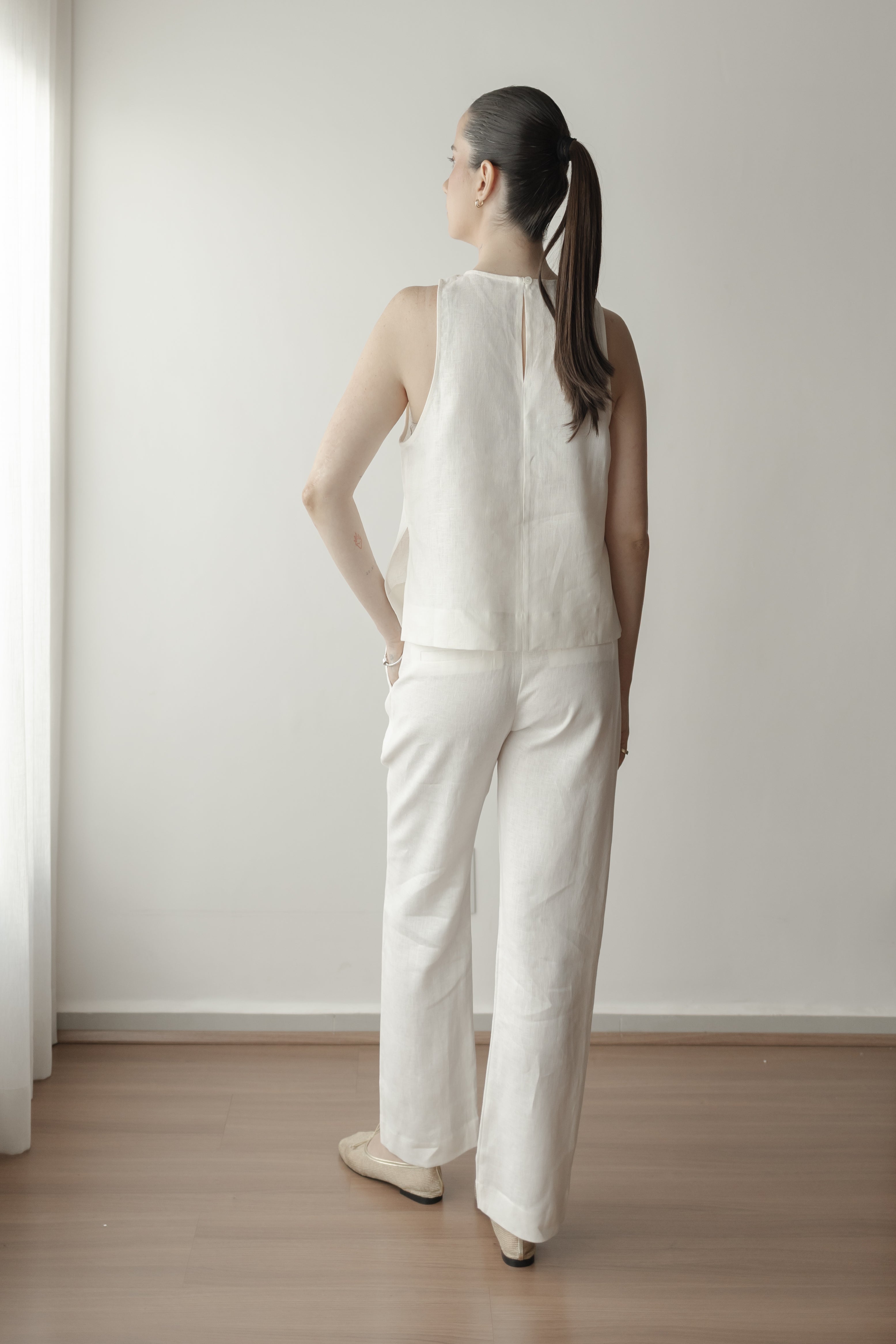 Regata Eduarda 100% Linho