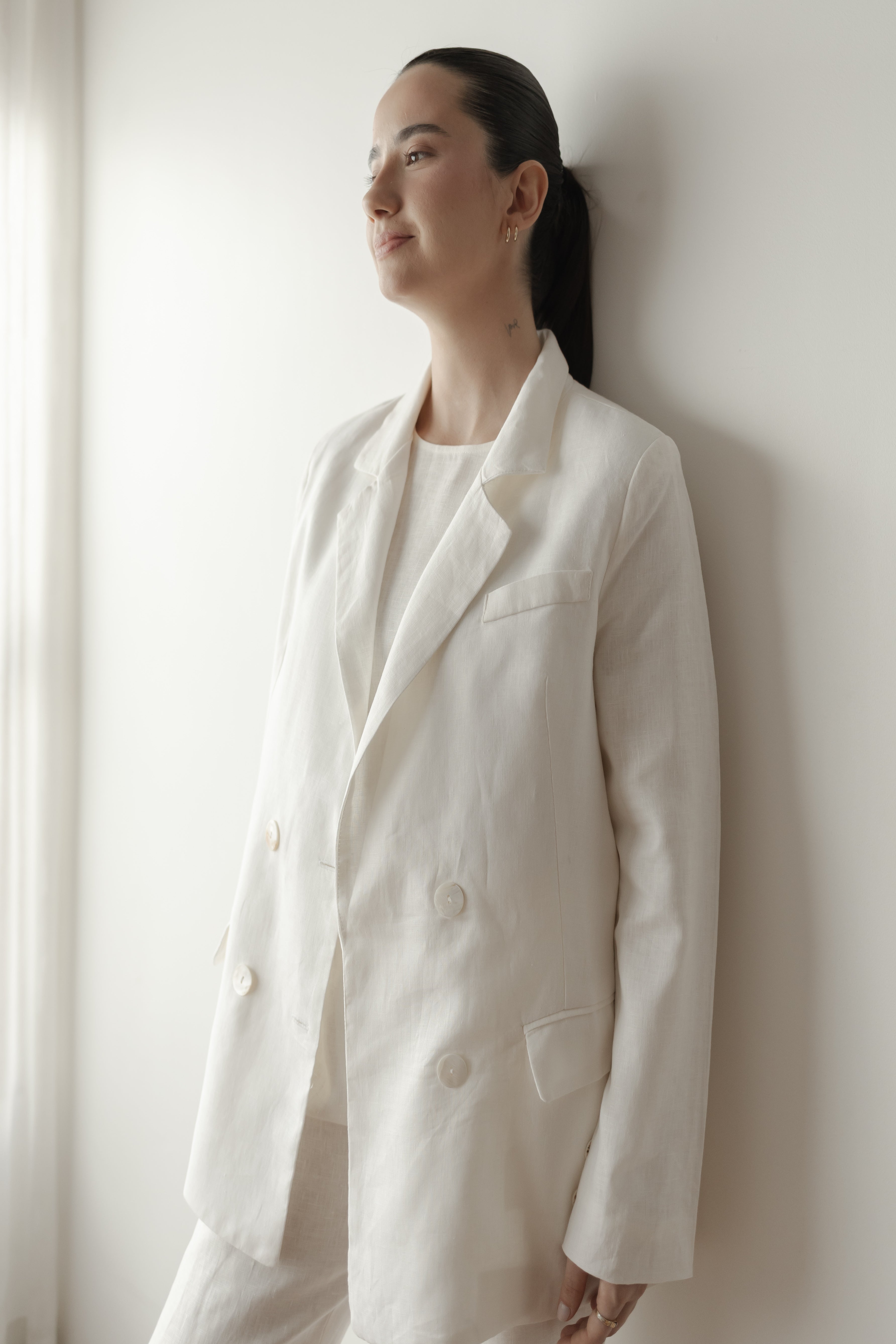 Blazer Diana 100% Linho