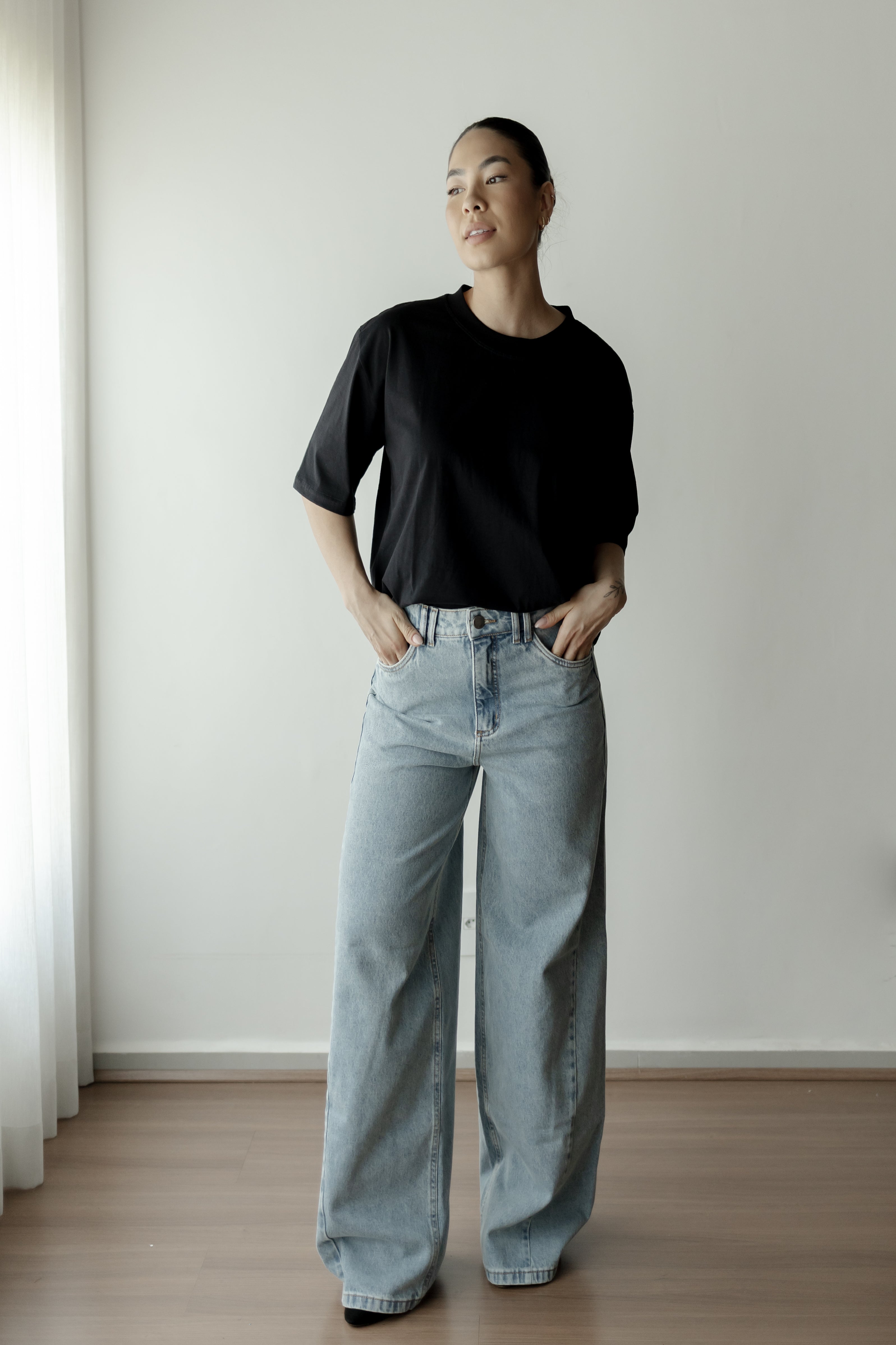 T-shirt Valentina 100% Algodão