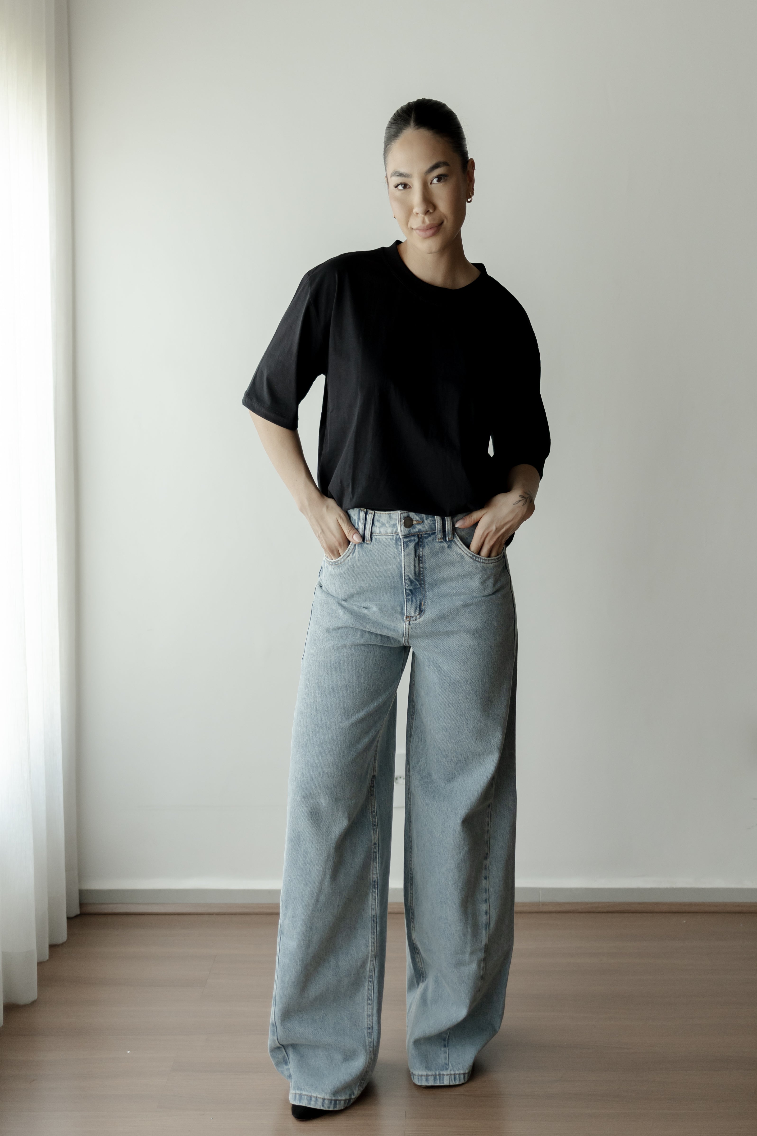 T-shirt Valentina 100% Algodão