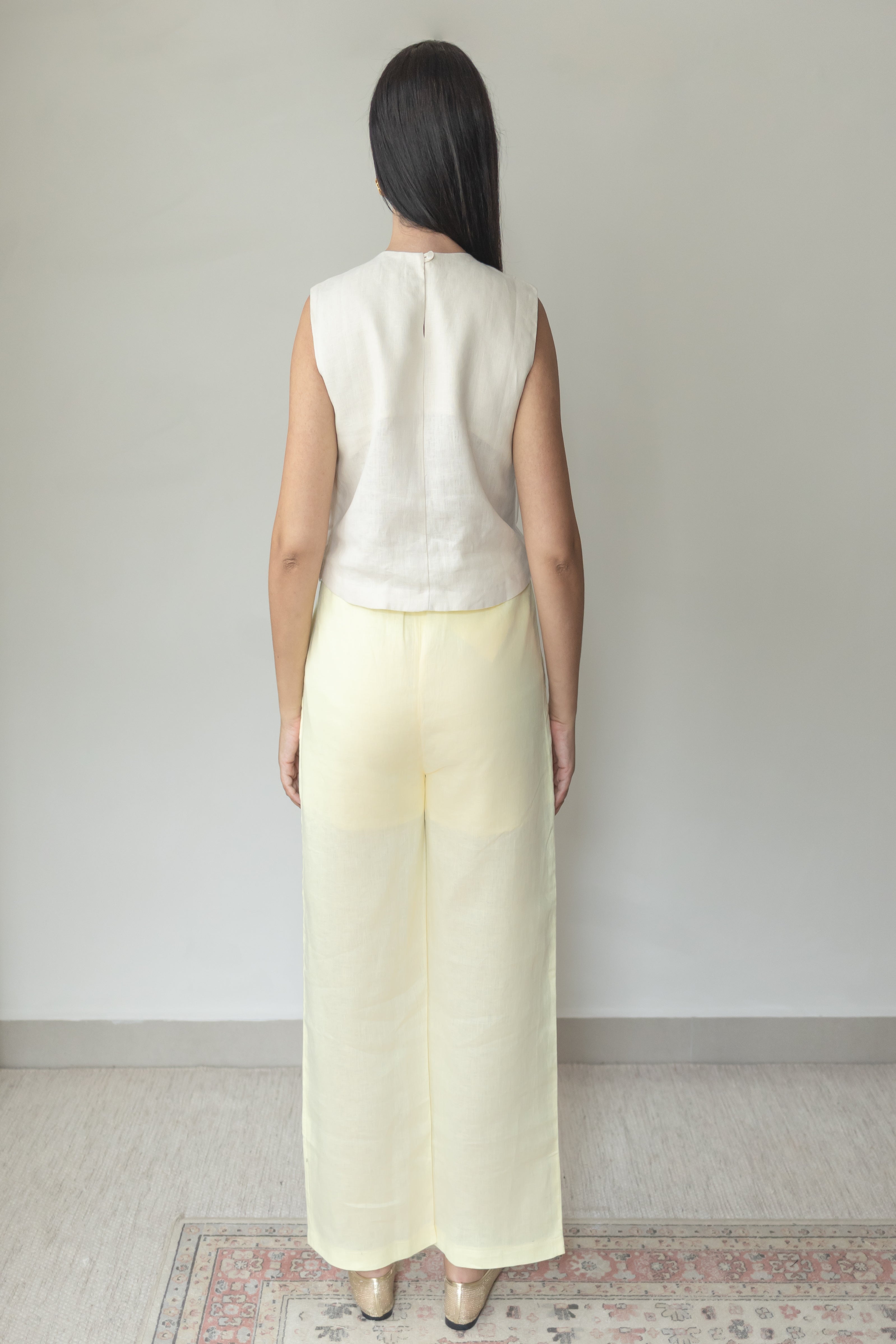 Calça Amanda 100% Linho Lima