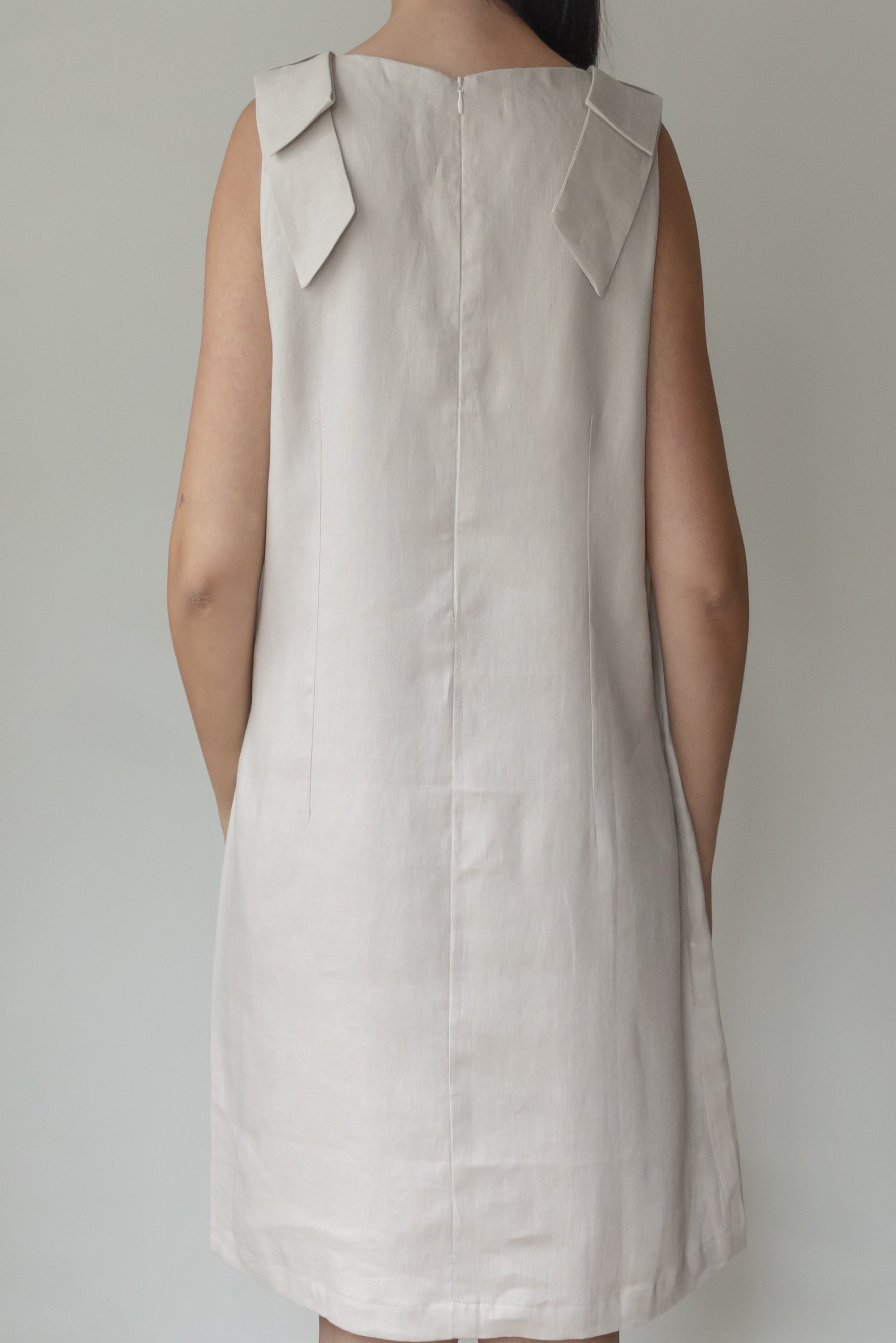 Vestido Beatriz 100% Areia