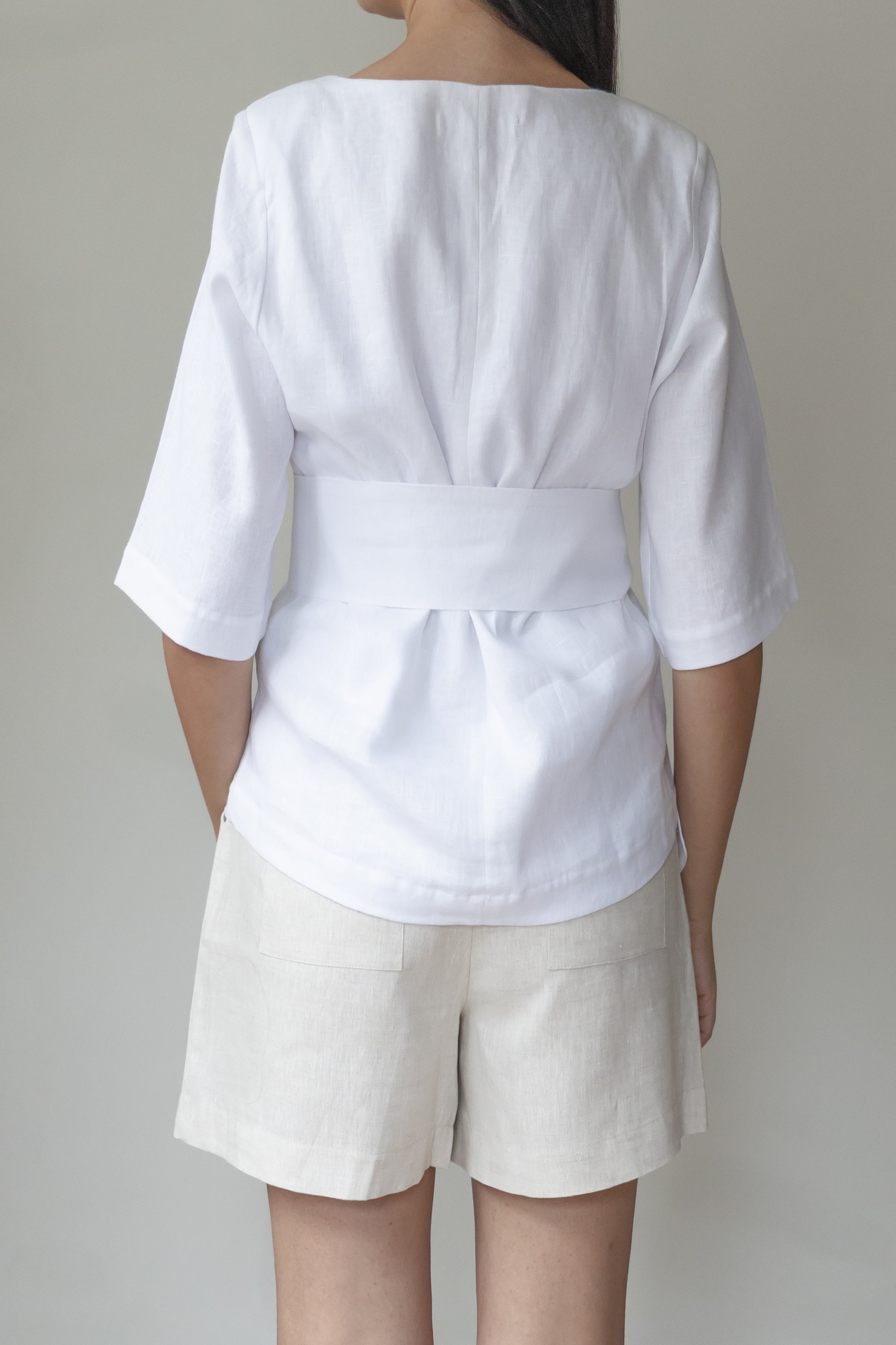 Blusa Bianca 100% Linho Branca