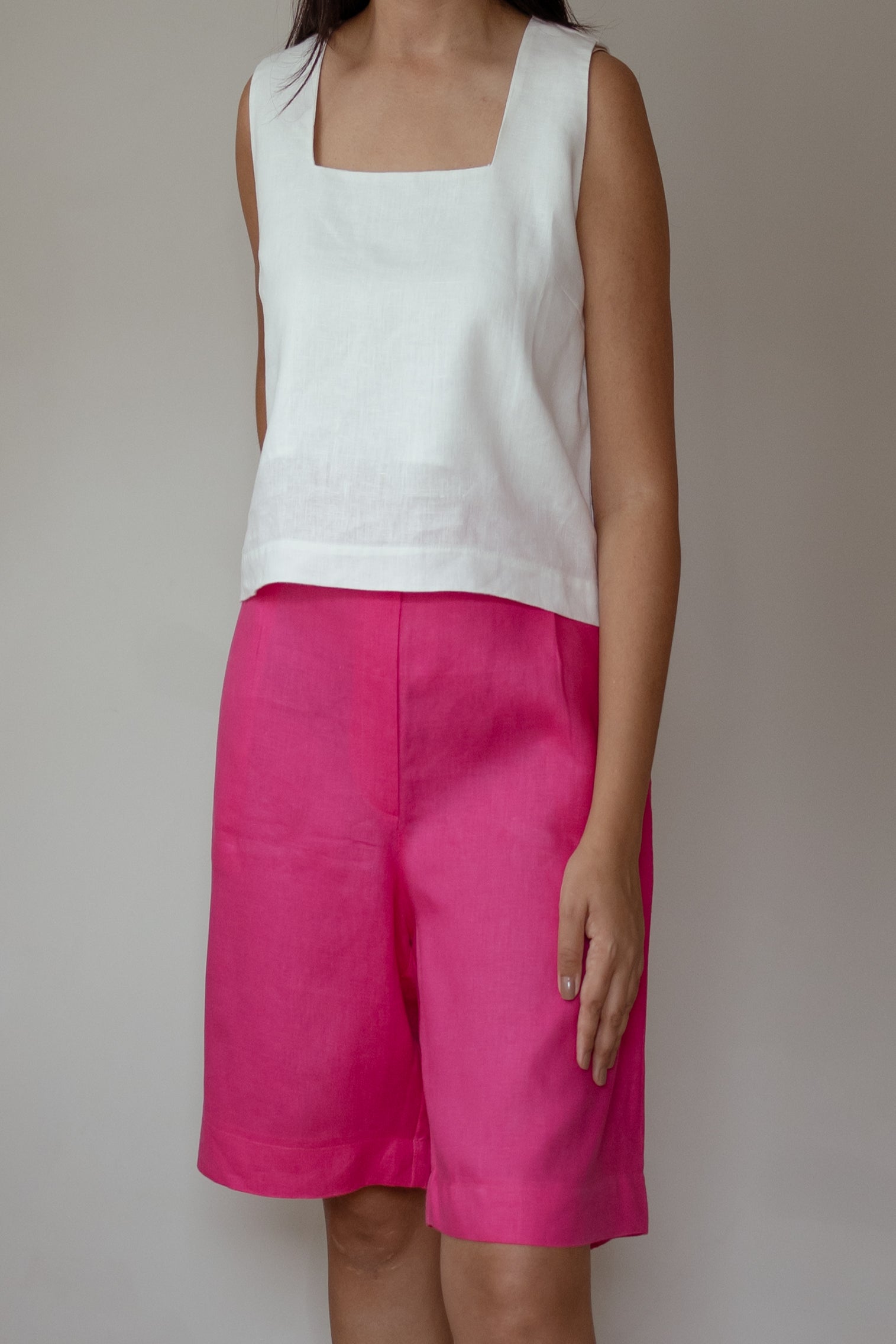 Bermuda Nara 100% Linho