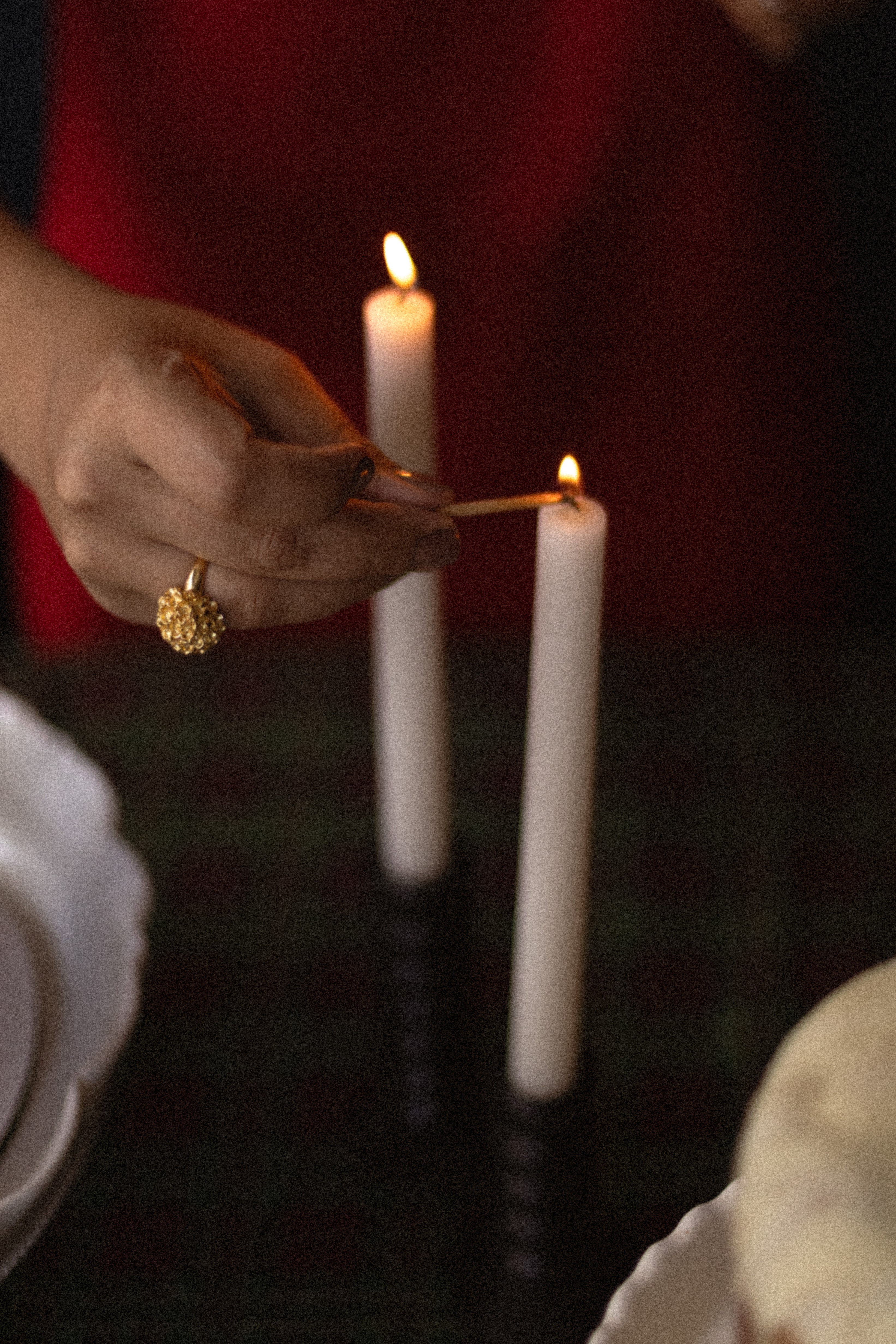 Vestido Lia 100% Linho Cereja