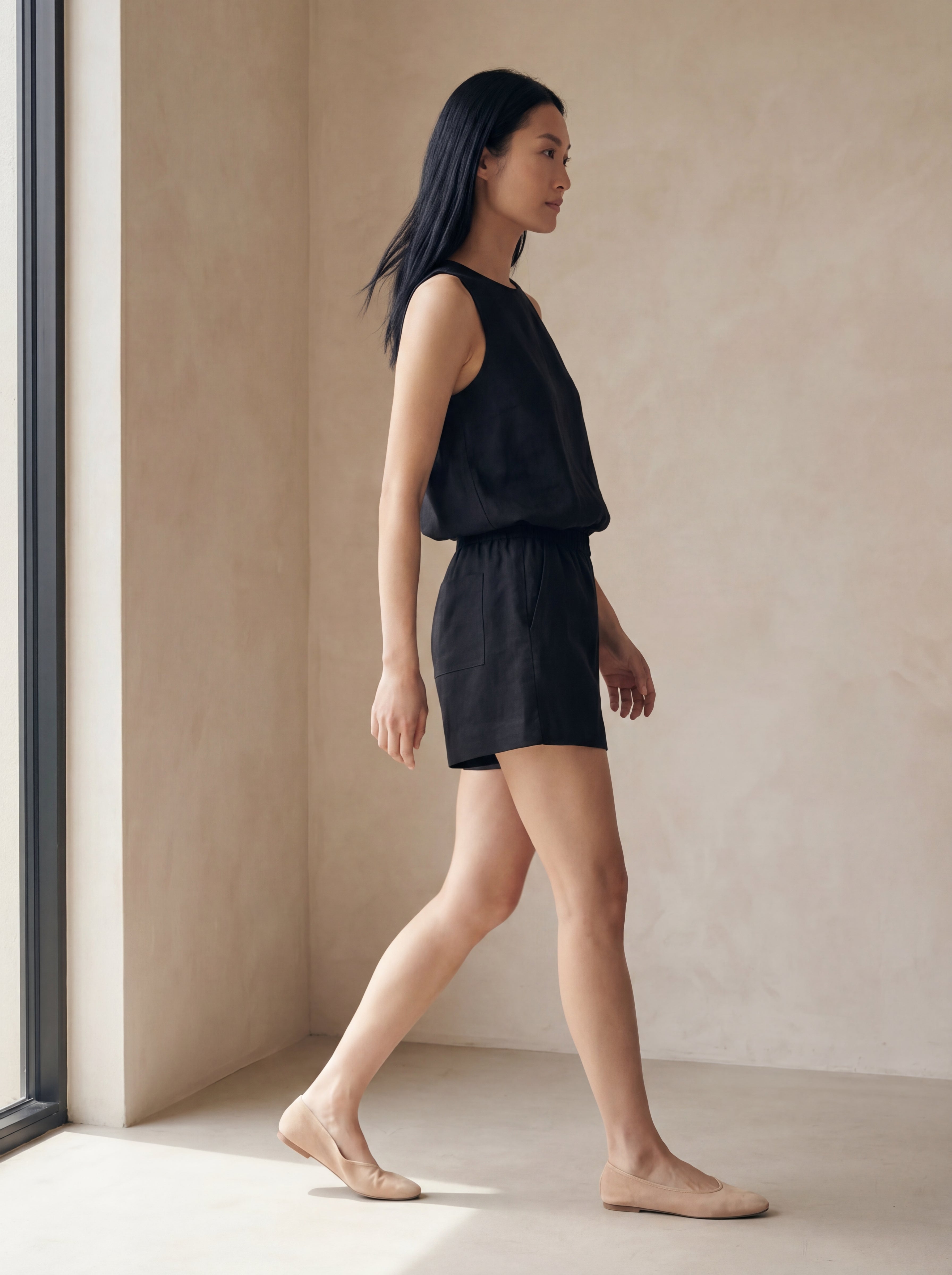 Bermuda Dora Preto — Lateral 01 #Cor_Preto