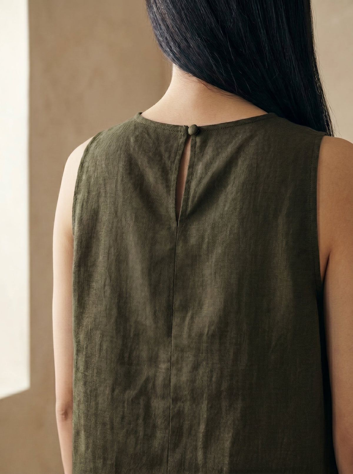Bermuda Dora Verde Militar — Detalhe 01 #Cor_Verde Militar