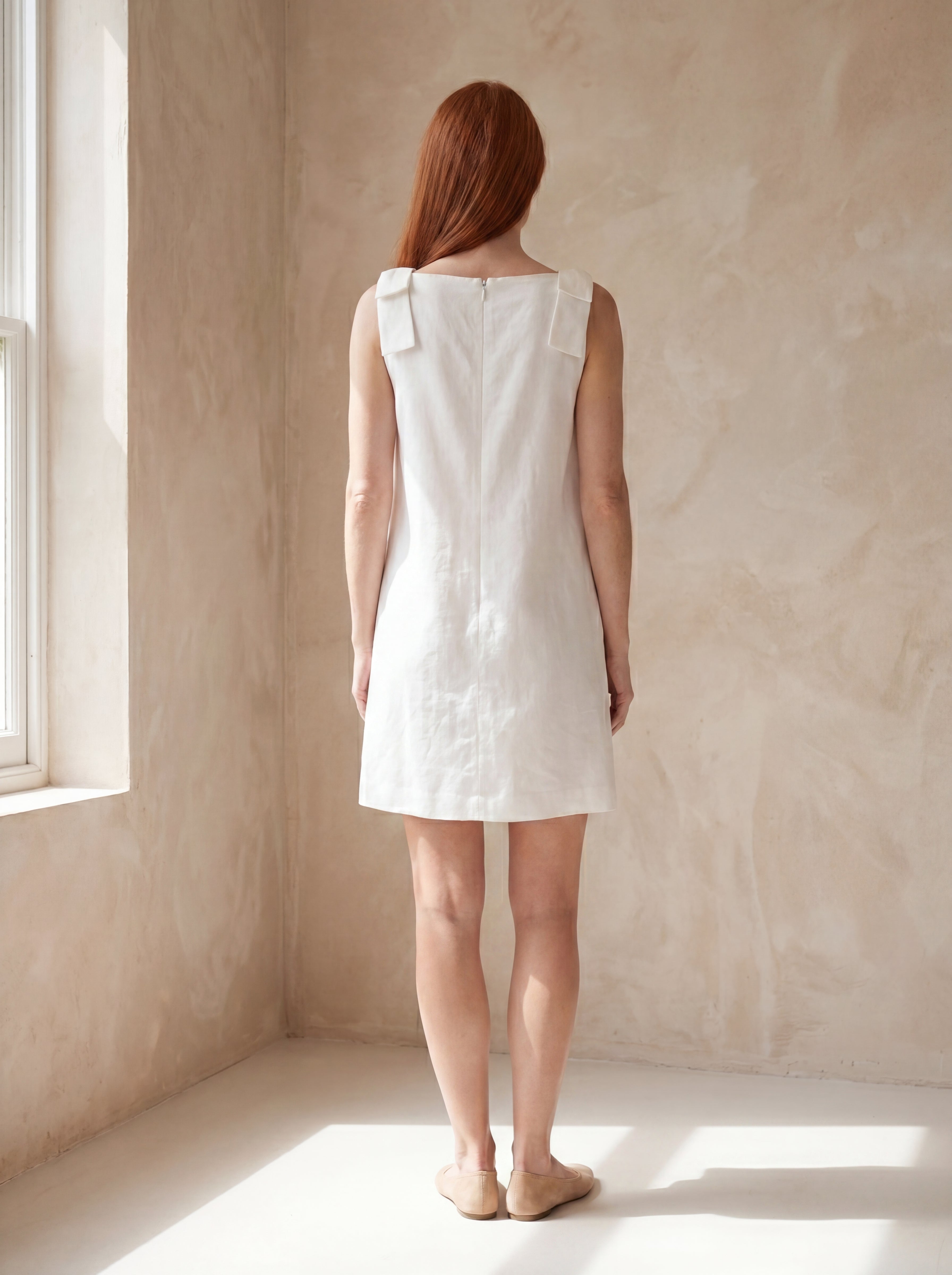 Vestido Beatriz Branco — Costas 01 #Cor_Branco