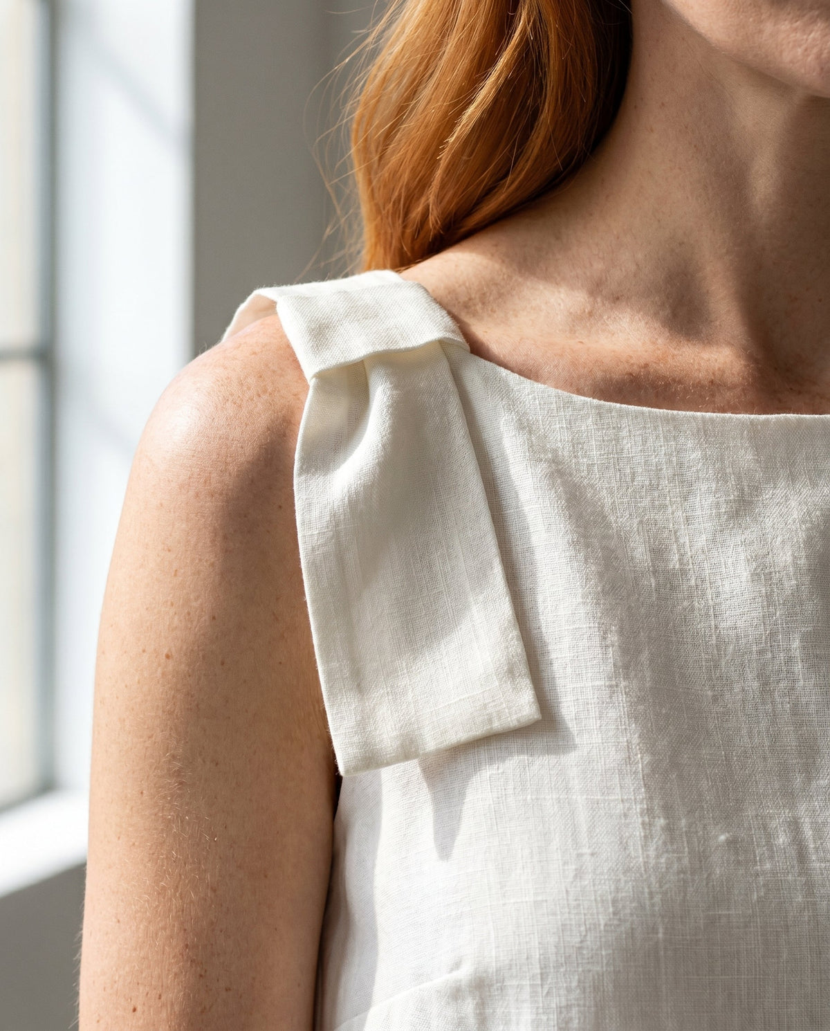 Vestido Beatriz Branco — Detalhe 03 #Cor_Branco