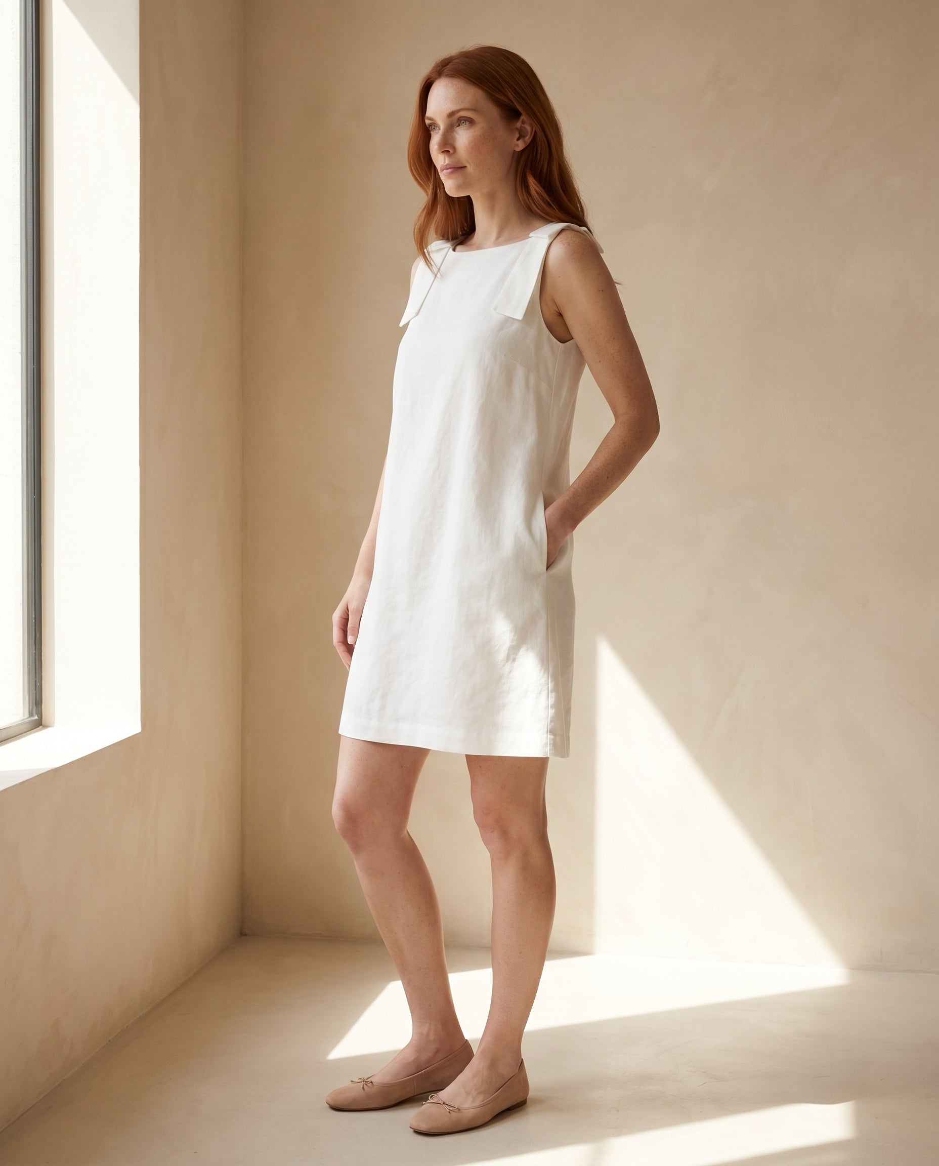 Vestido Beatriz Branco — Lateral 01 #Cor_Branco