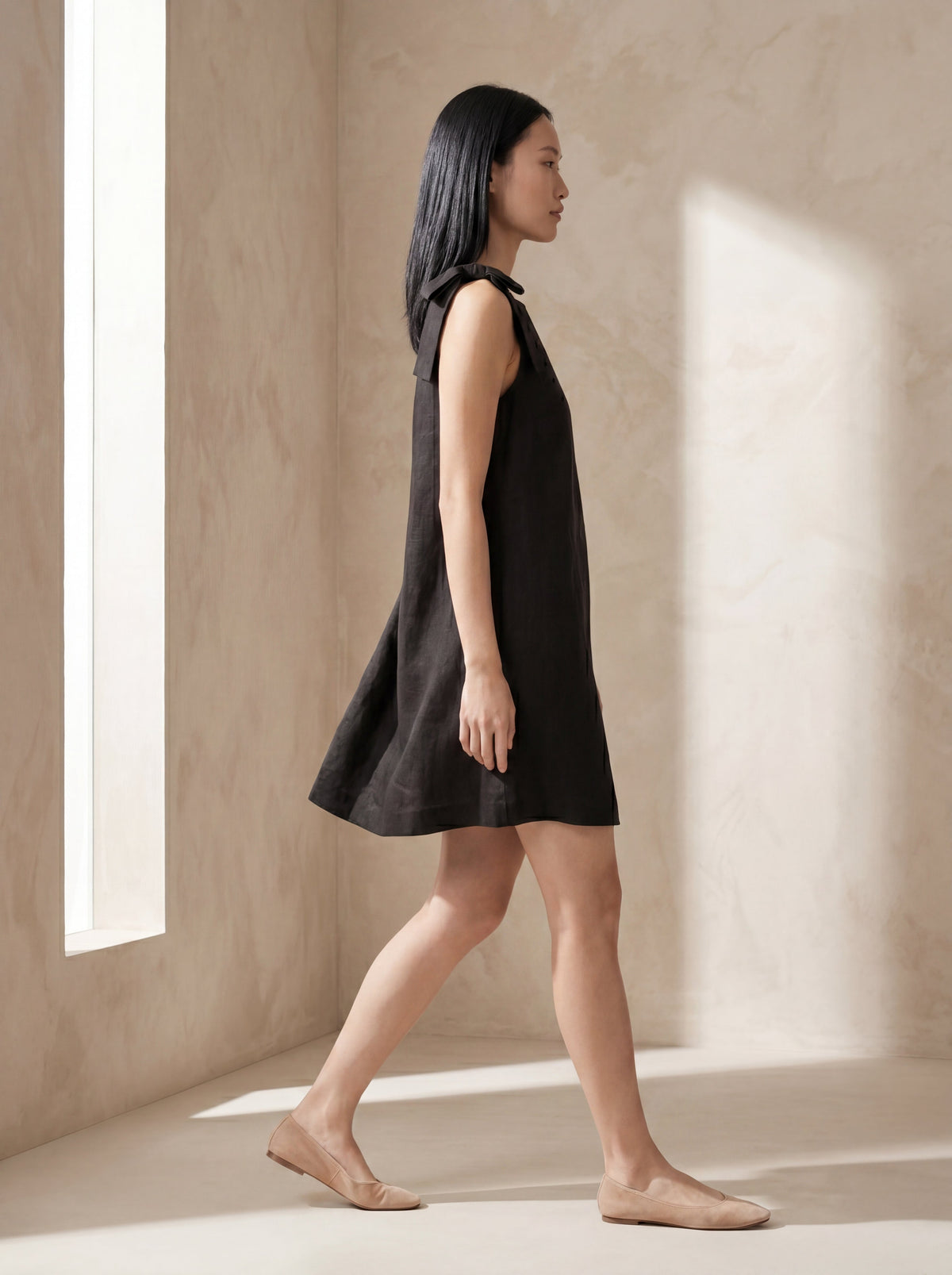 Vestido Beatriz Preto — Movimento 01 #Cor_Preto