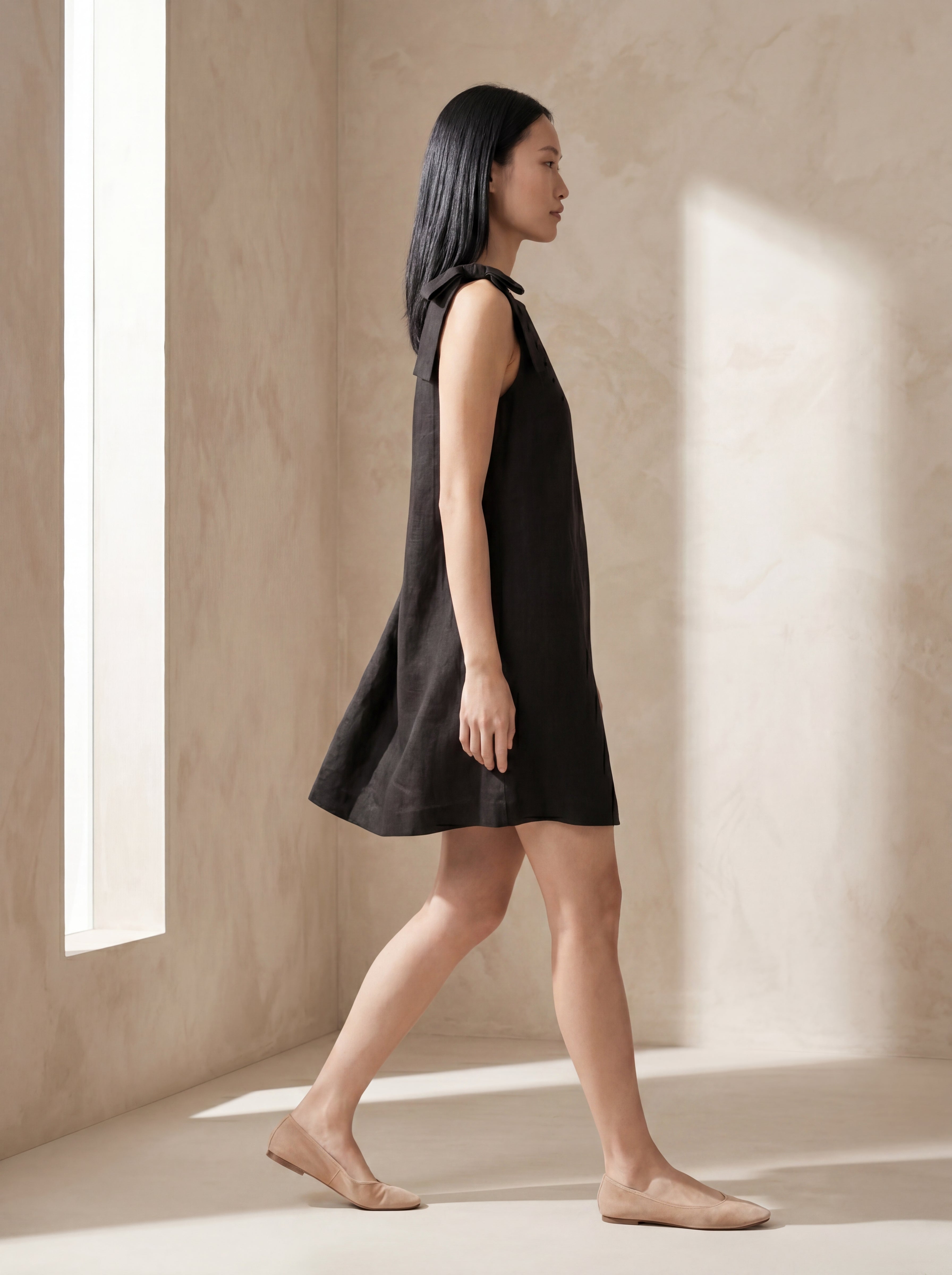 Vestido Beatriz Preto — Movimento 01 #Cor_Preto