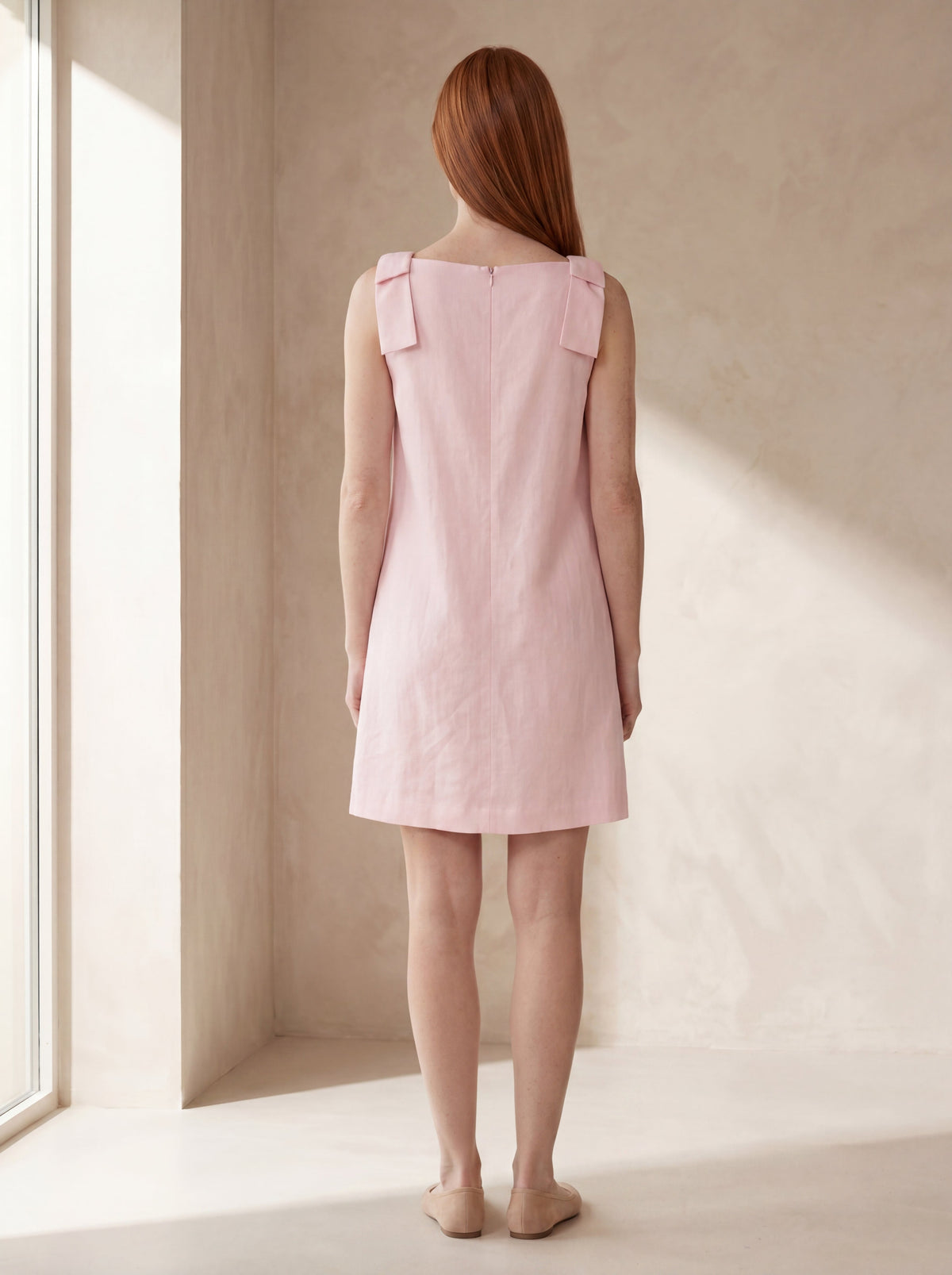 Vestido Beatriz Rosa Bebê — Costas 01 #Cor_Rosa Bebê