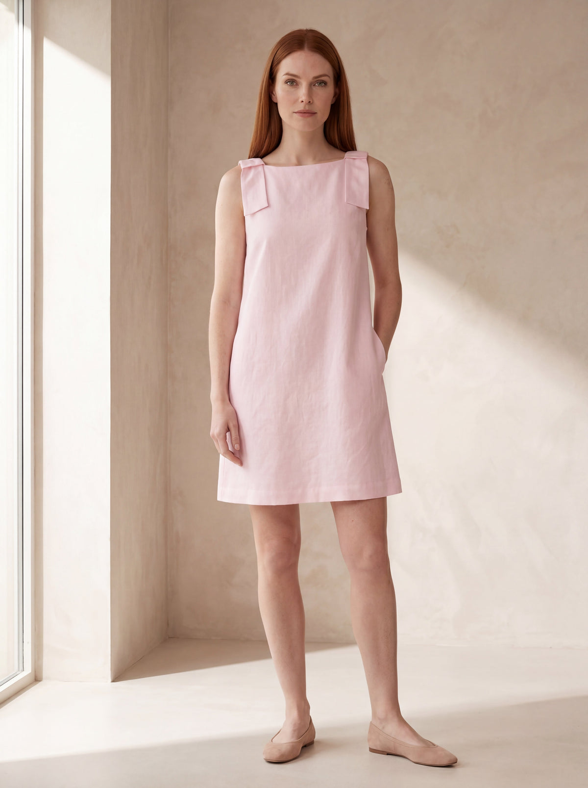 Vestido Beatriz Rosa Bebê — Frente 02 #Cor_Rosa Bebê