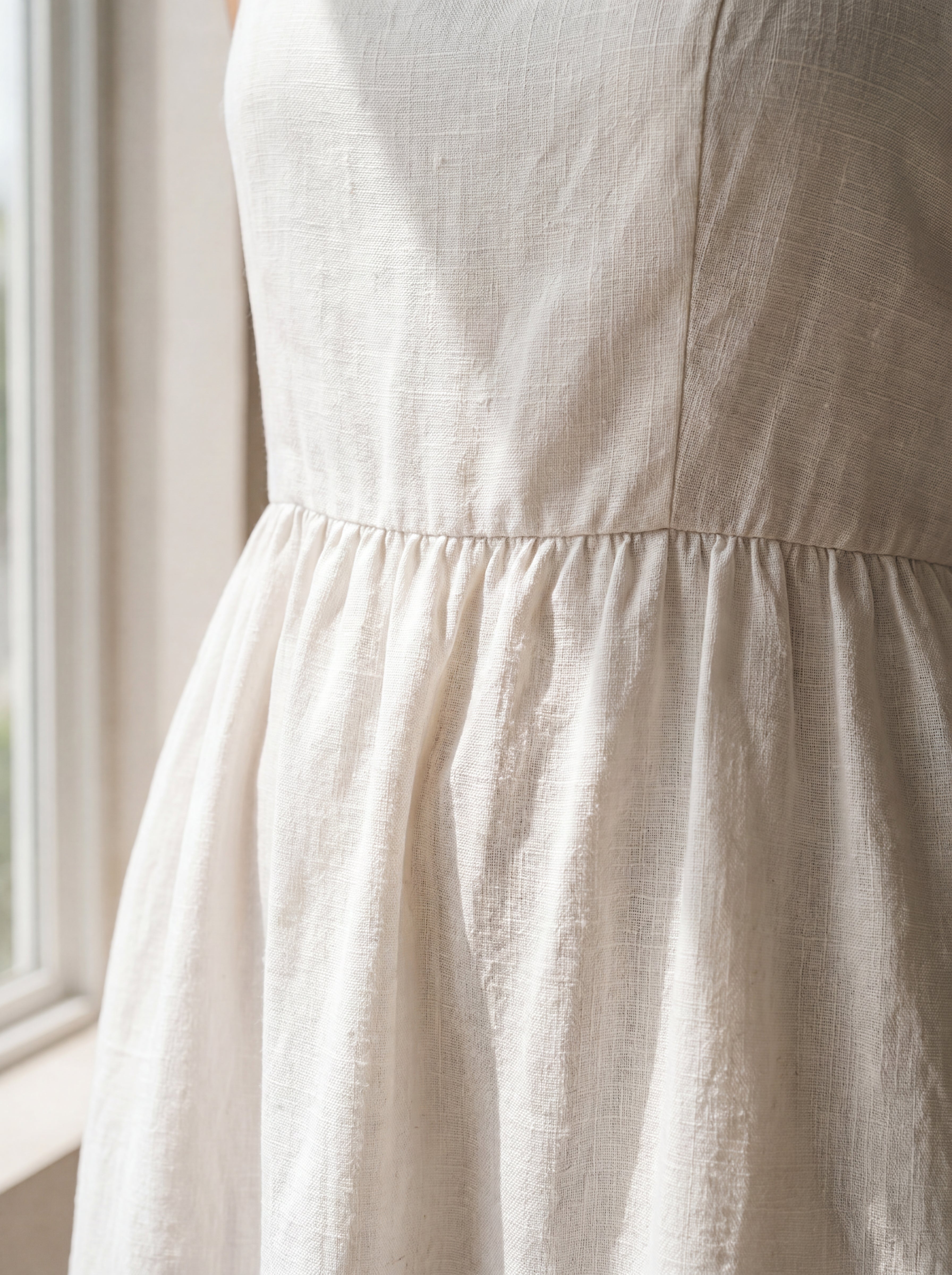 Vestido Dália Longo Branco — Detalhe 02 #Cor_Branco