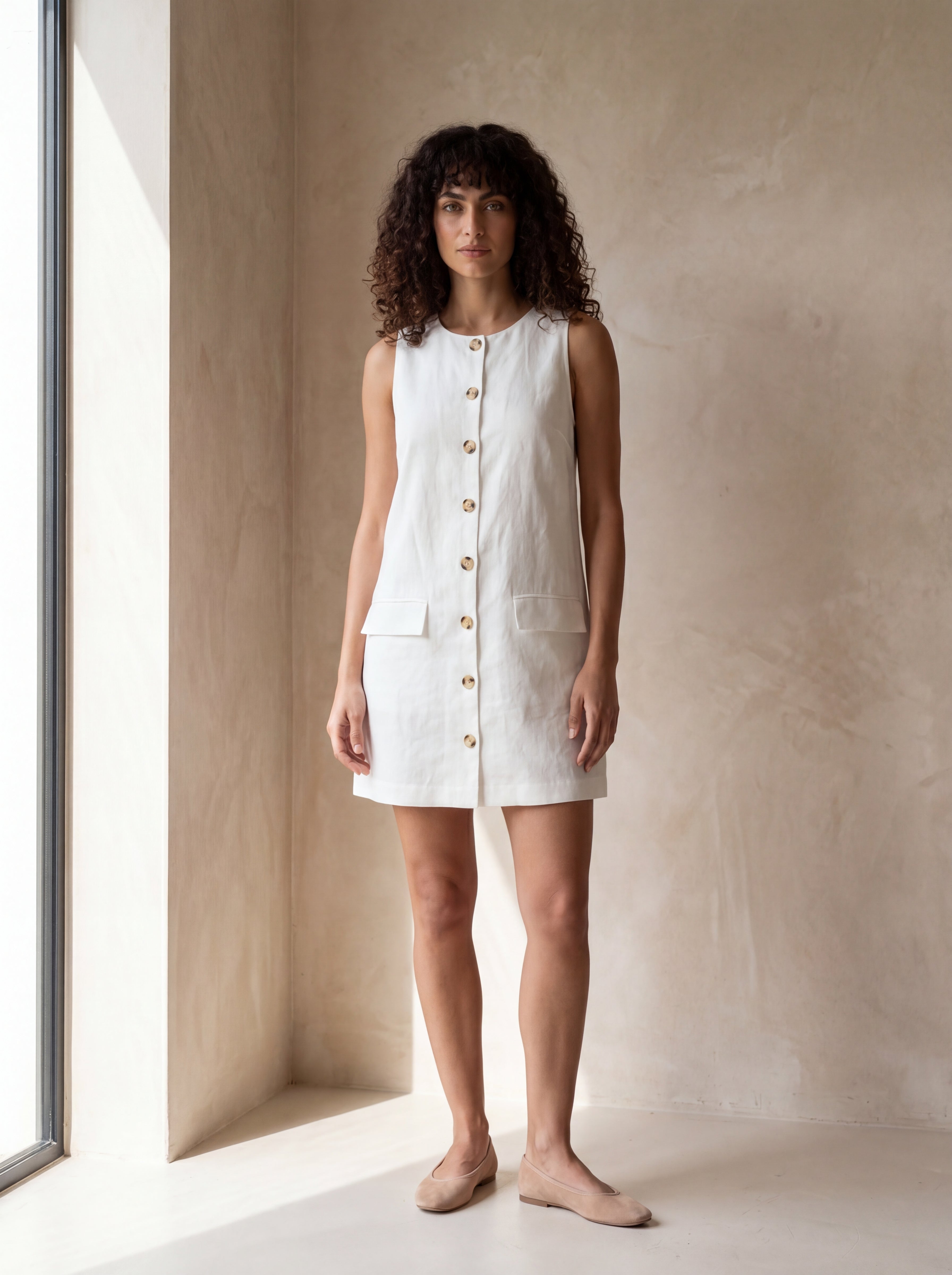Vestido Dora Branco — Costas 01 #Cor_Branco