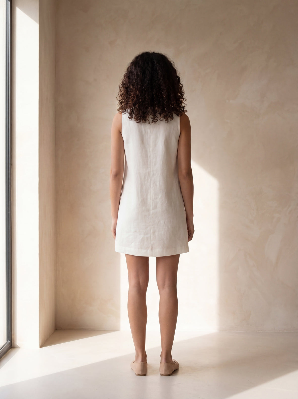 Vestido Dora Branco — Costas 02 #Cor_Branco