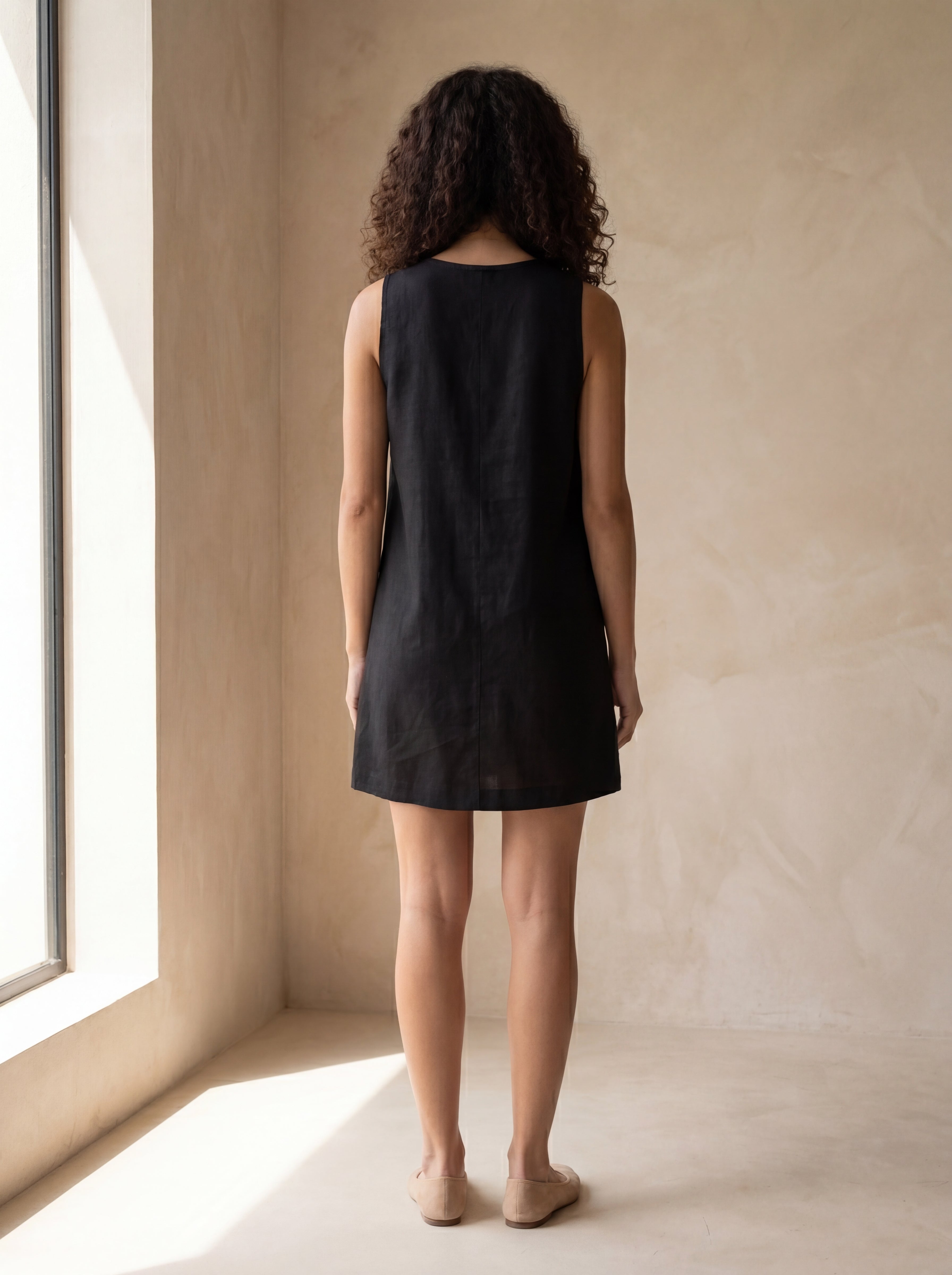 Vestido Dora Preto — Costas 01 #Cor_Preto