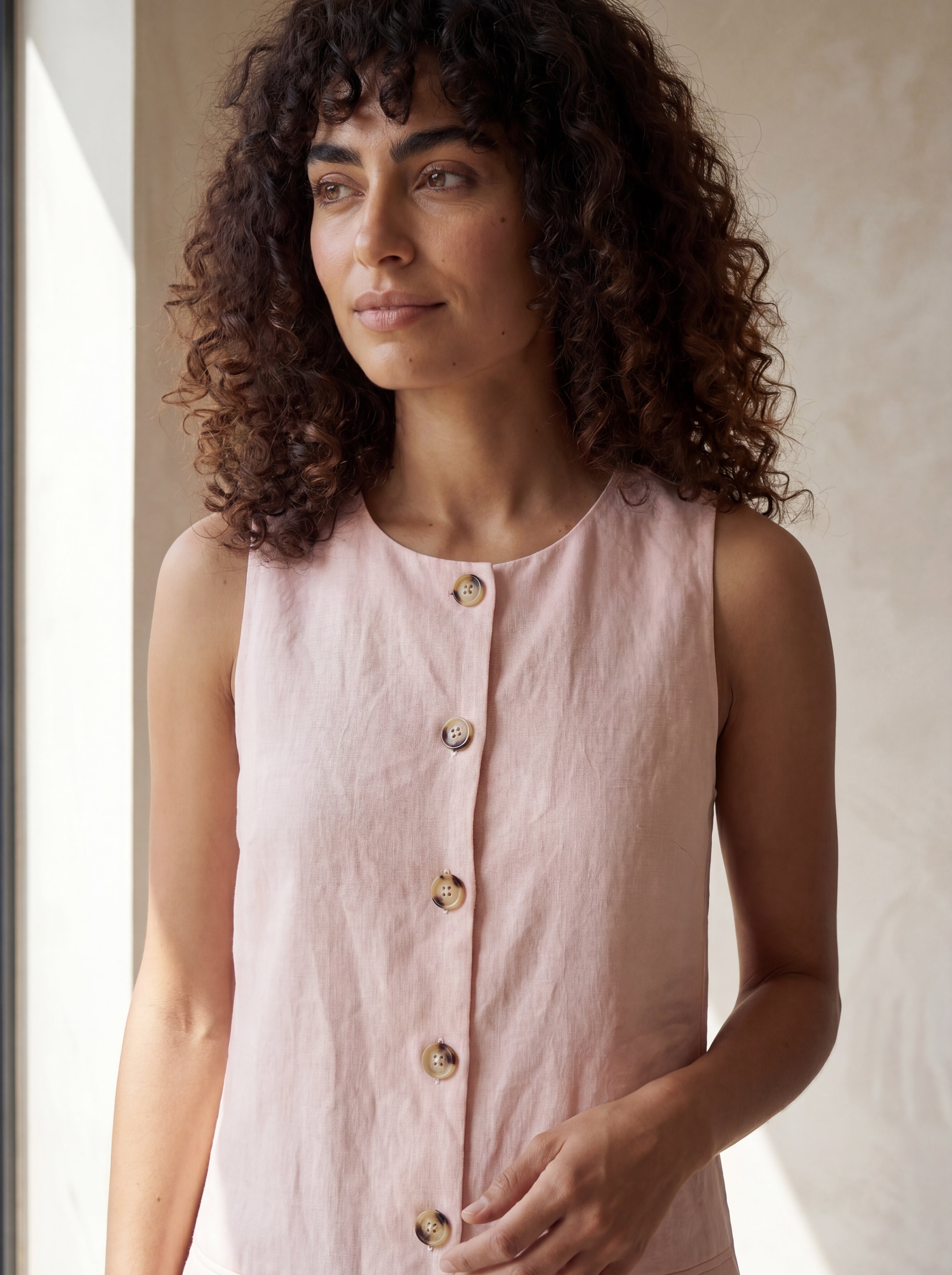 Vestido Dora Rosa Bebê — Frente 01 #Cor_Rosa Bebê