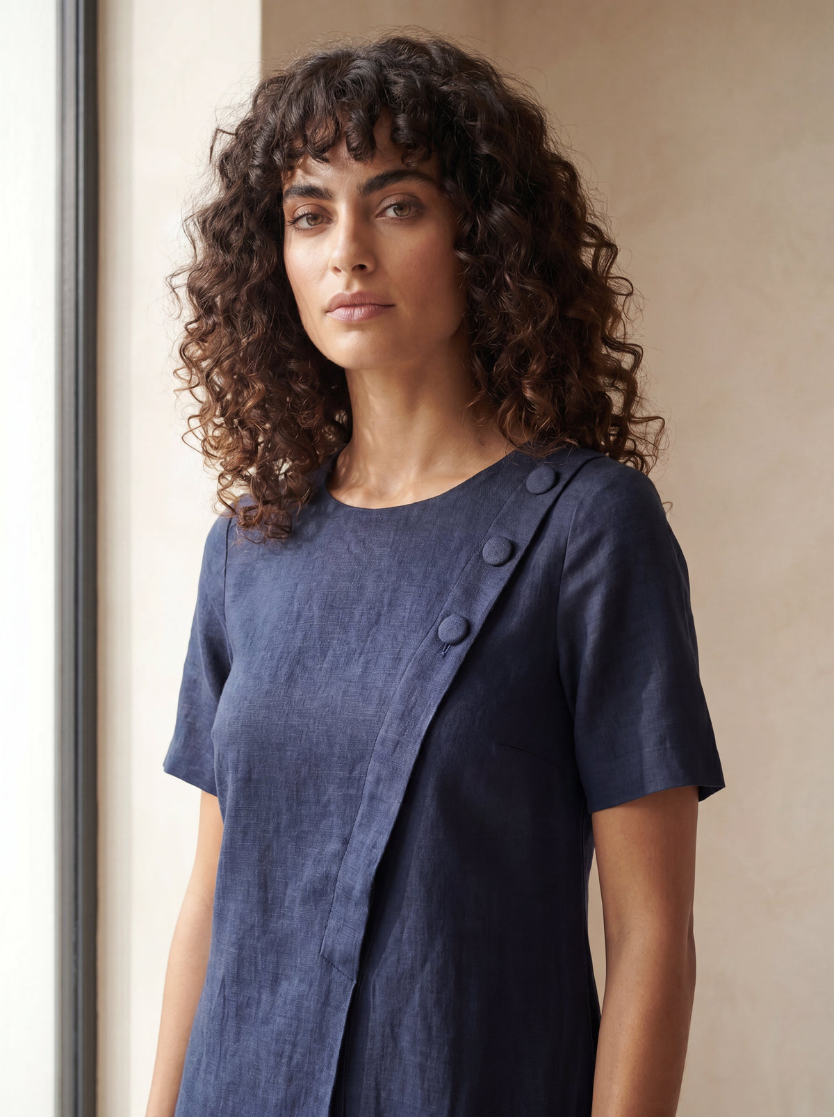 Vestido Júlia Marinho — Lateral 01 #Cor_Marinho