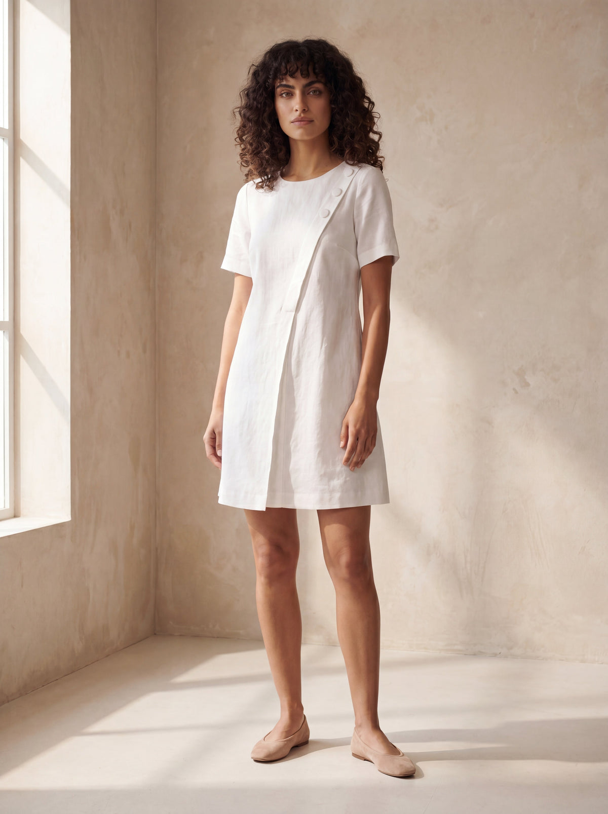 Vestido Júlia Branco — Frente 01 #Cor_Branco