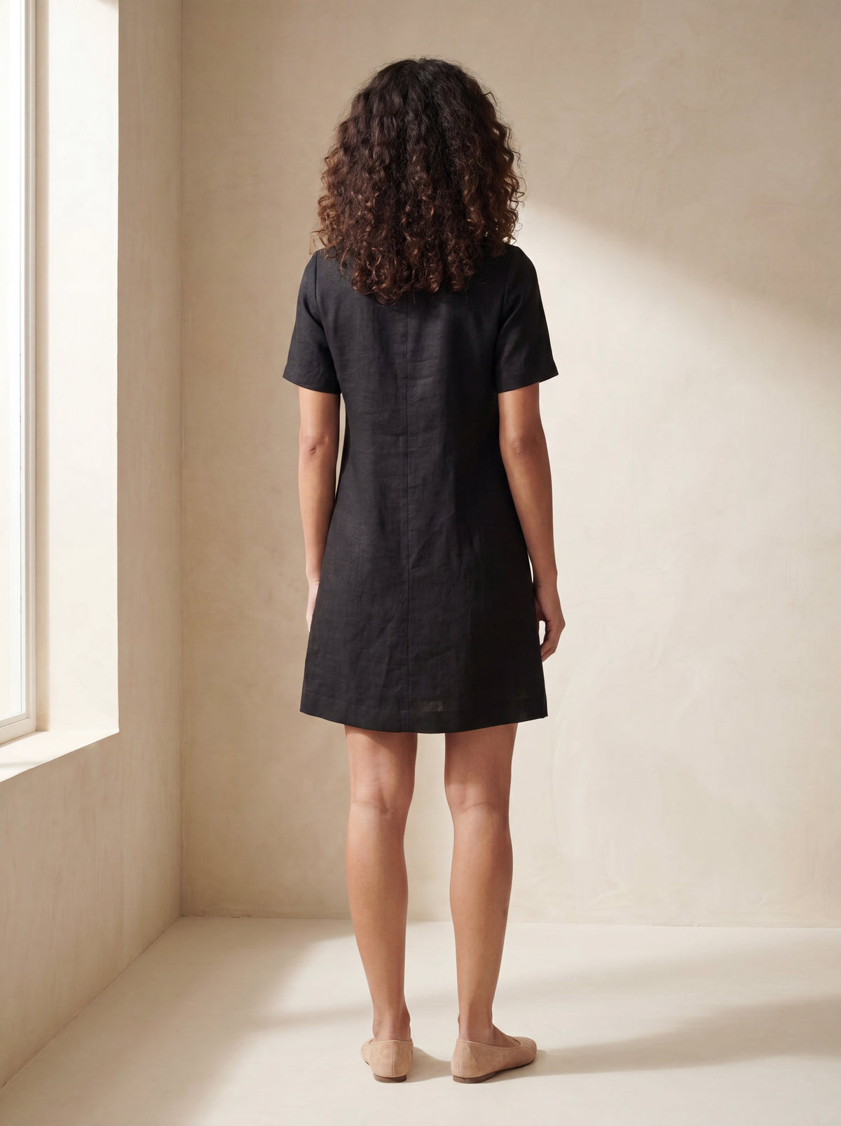 Vestido Júlia Preto — Costas 01 #Cor_Preto