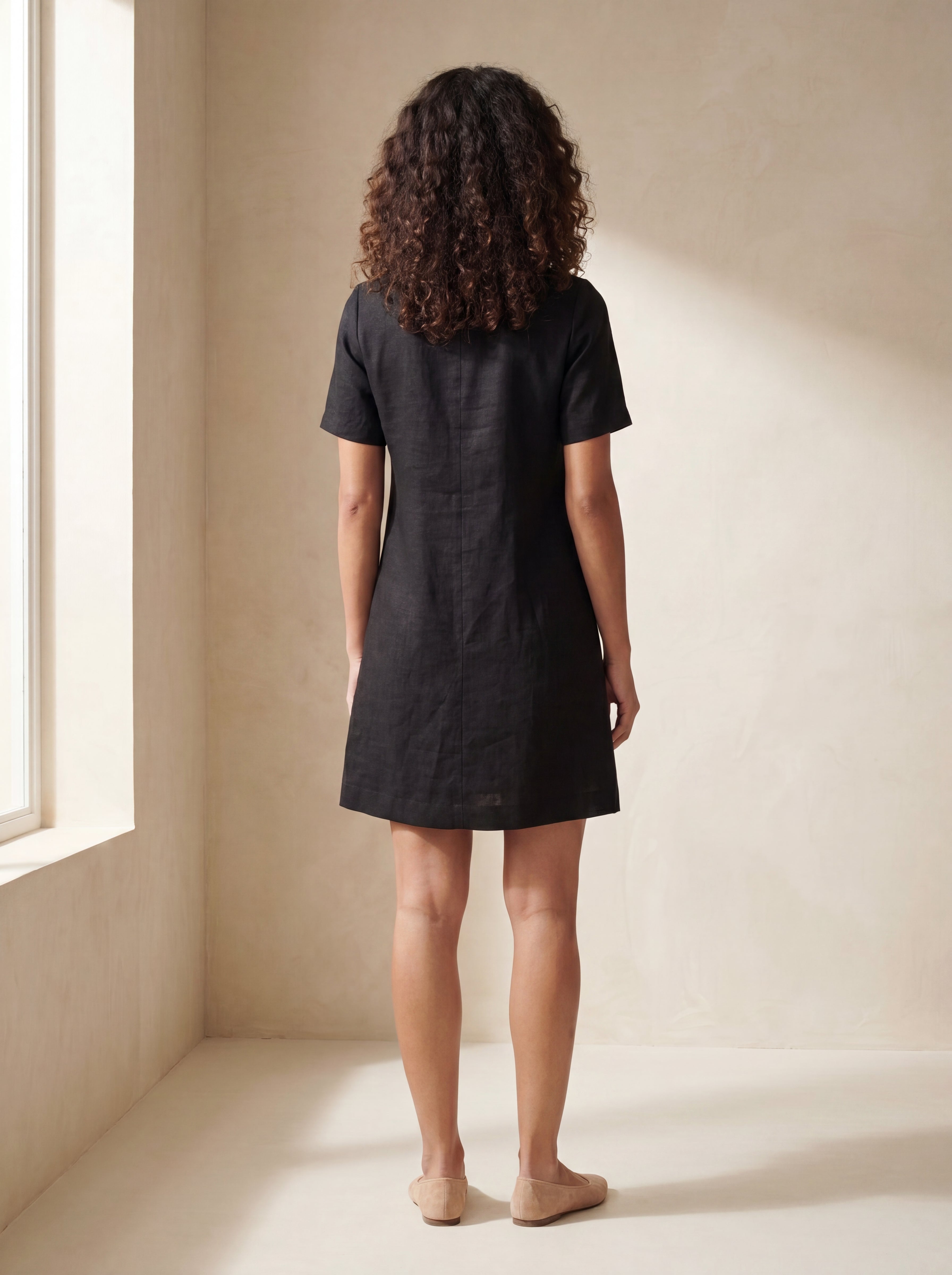 Vestido Júlia Preto — Costas 01 #Cor_Preto