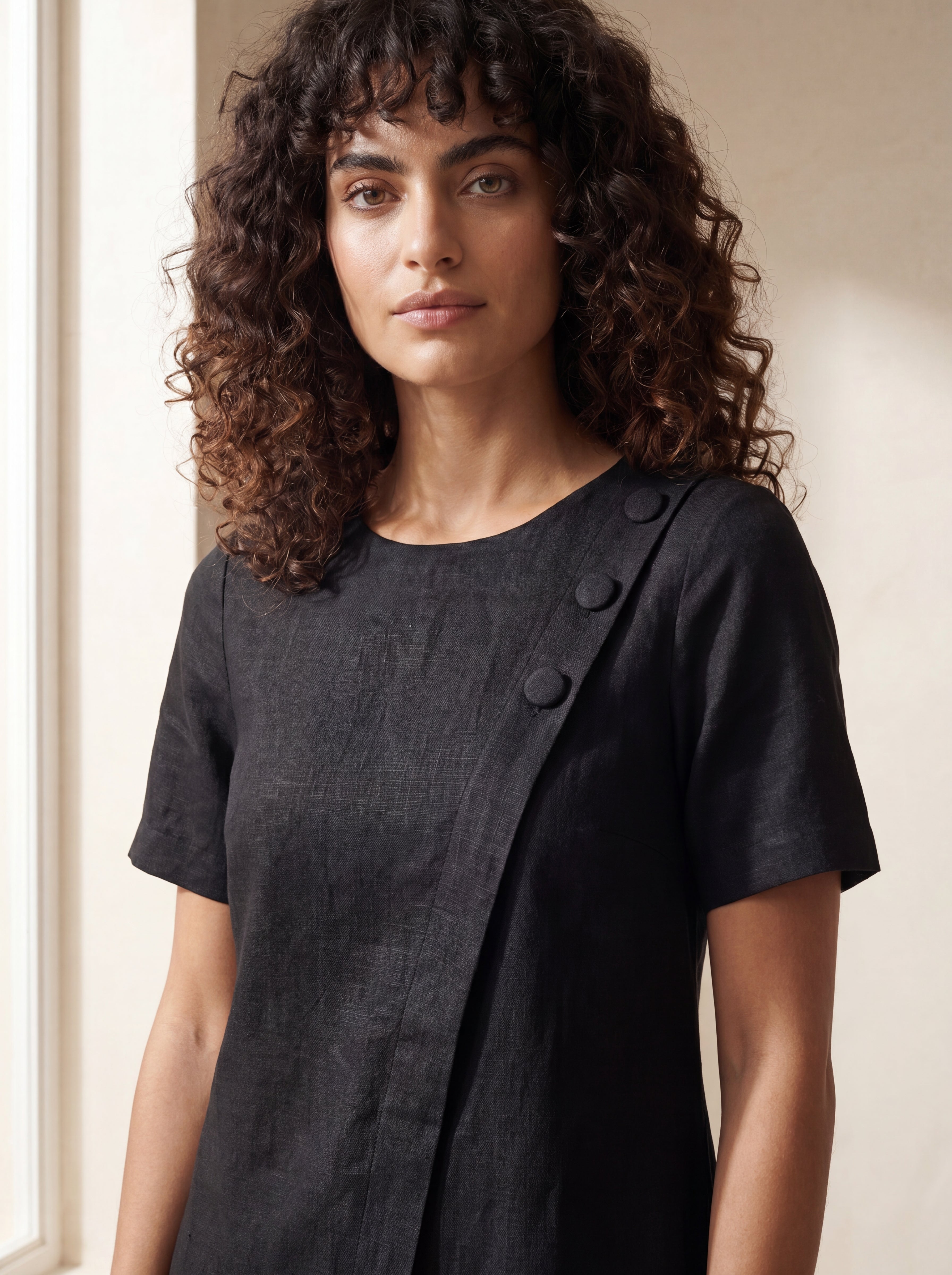 Vestido Júlia Preto — Detalhe 01 #Cor_Preto