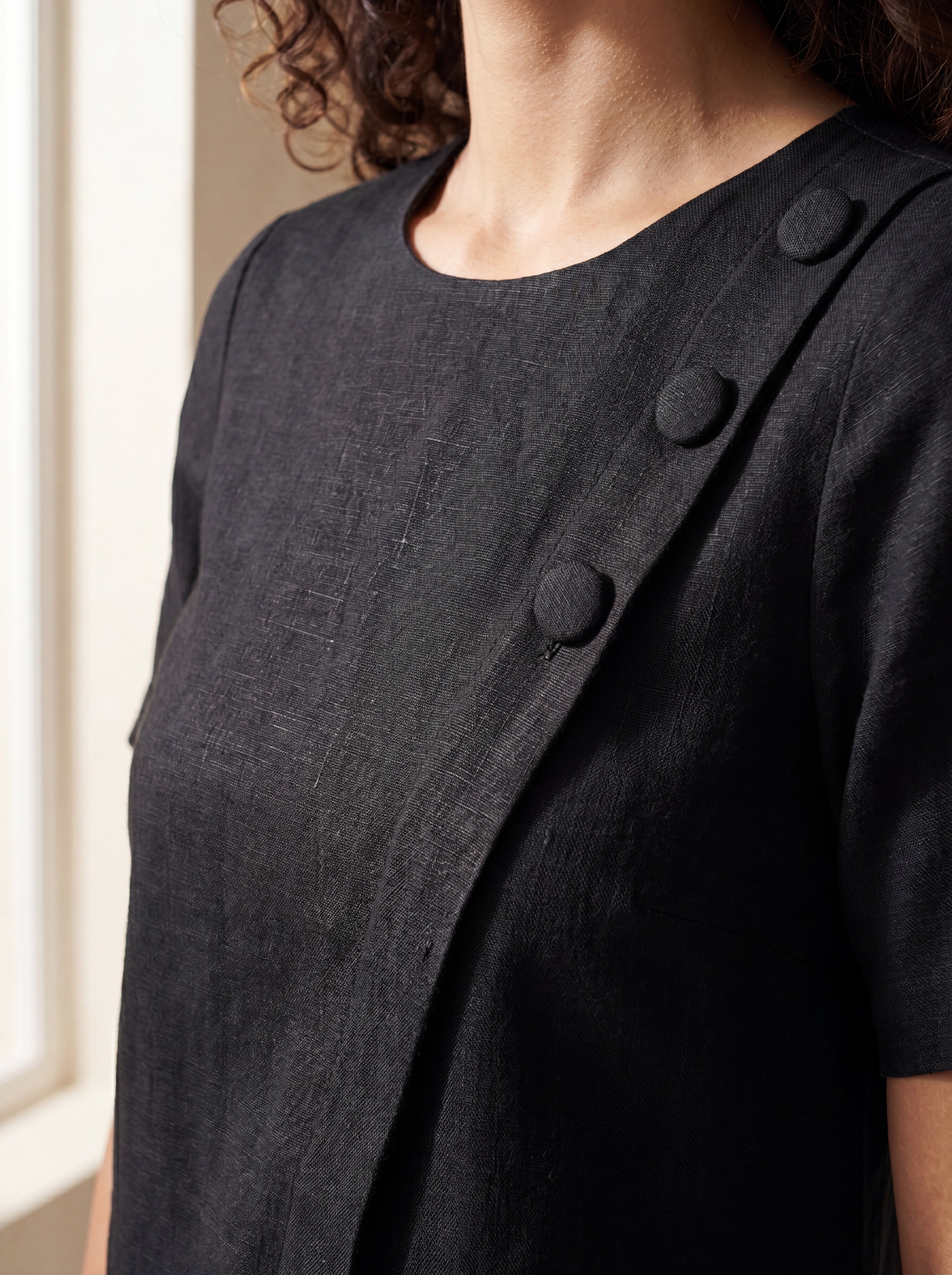 Vestido Júlia Preto — Detalhe 03 #Cor_Preto