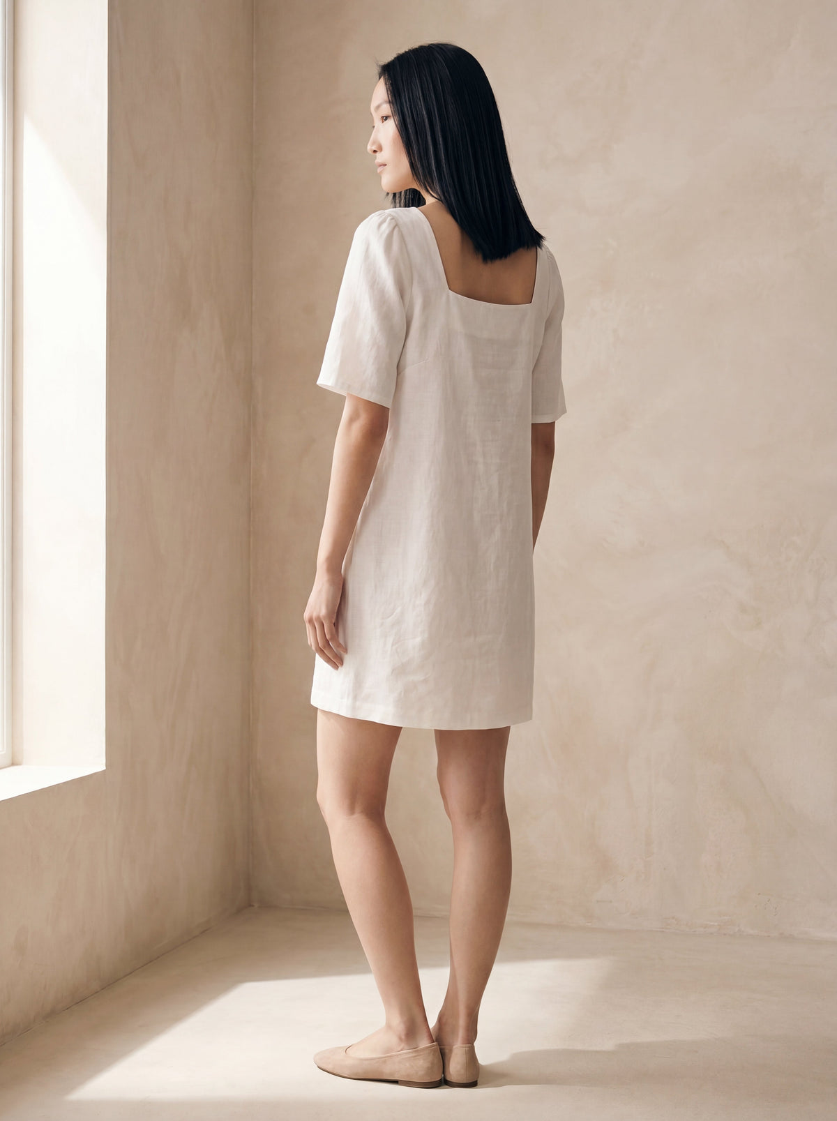 Vestido Lia Branco — Costas 01 #Cor_Branco