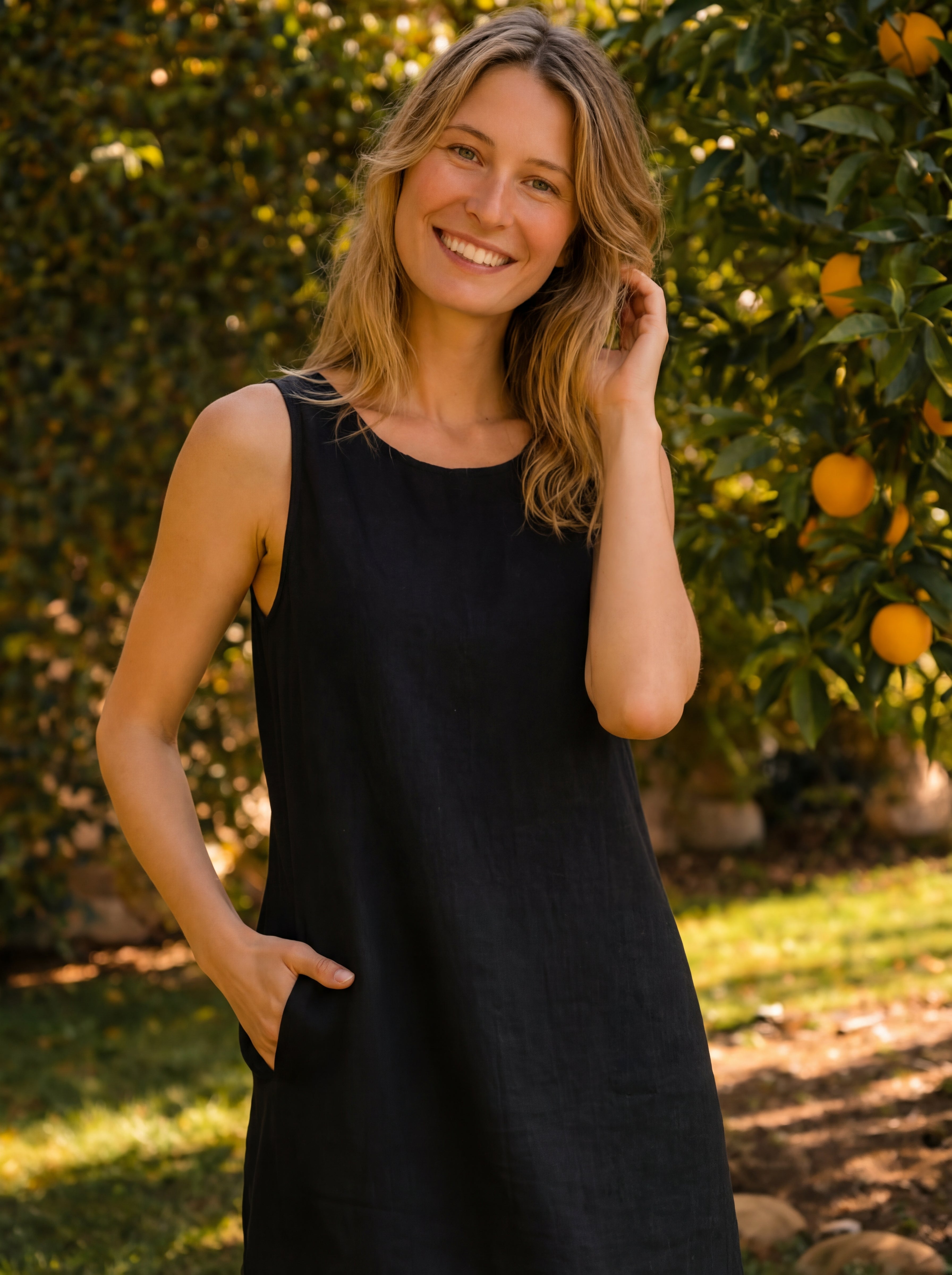 Vestido Alice Midi Linho Puro