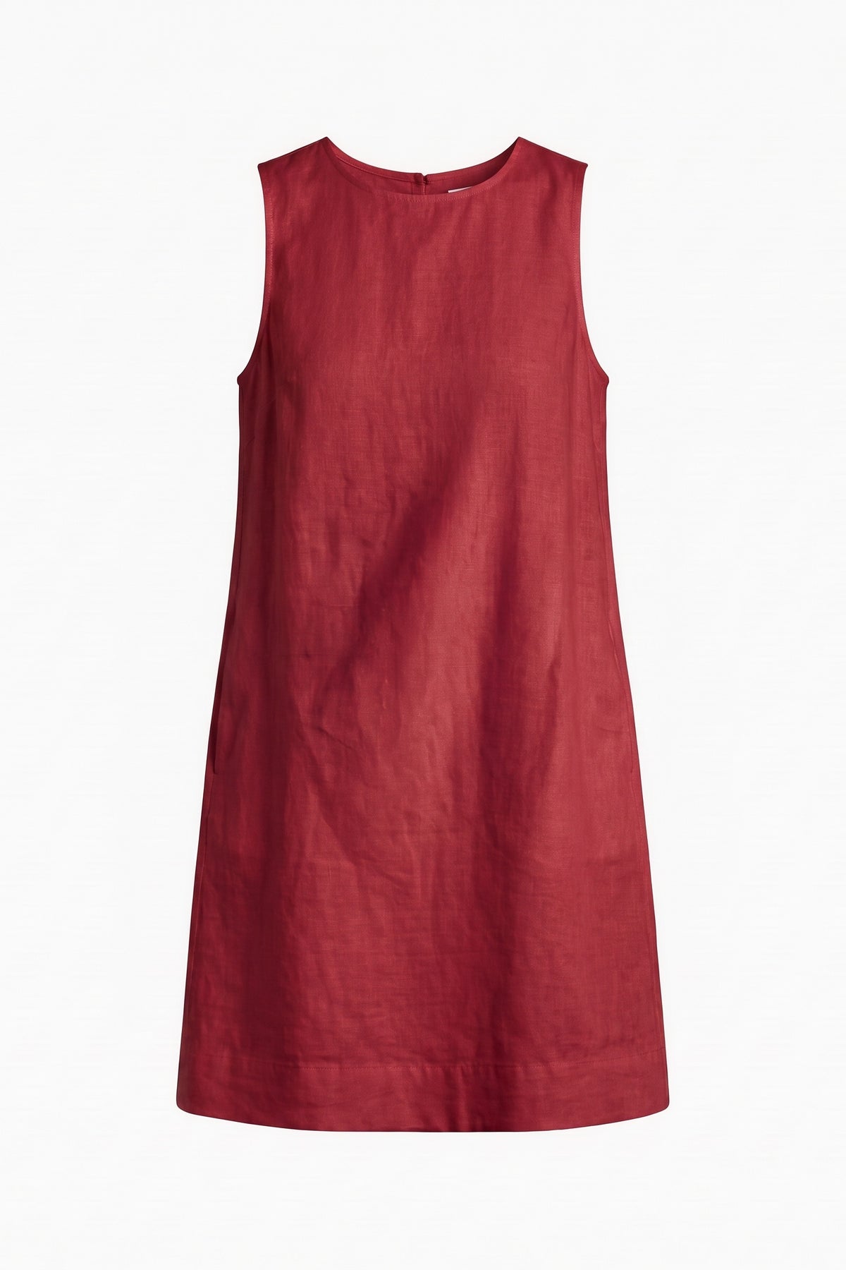 Vestido Alice Linho Puro Vermelho — Peça