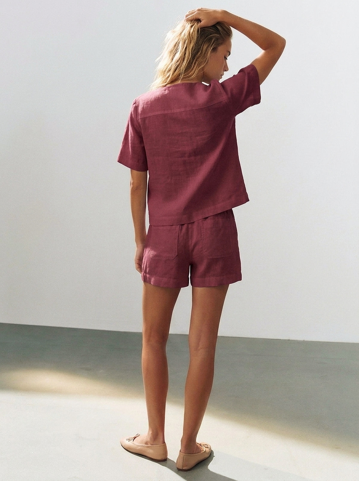 Blusa Laços Frontais Marsala — Estúdio Costas