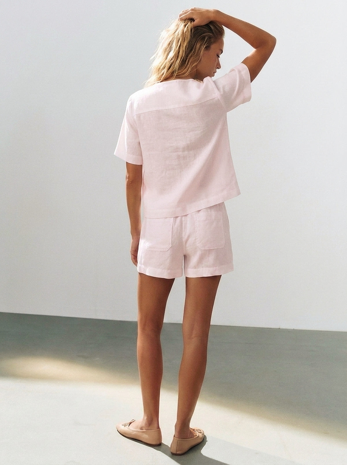 Blusa Laços Frontais Rosa Bebê — Estúdio Costas