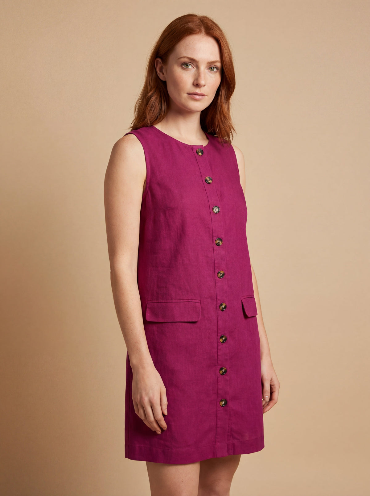 Vestido Dora Linho Puro