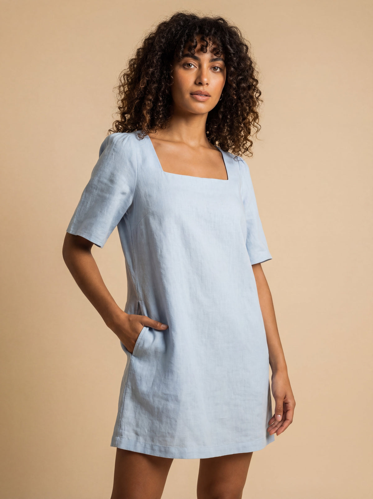 Vestido Lia Linho Puro