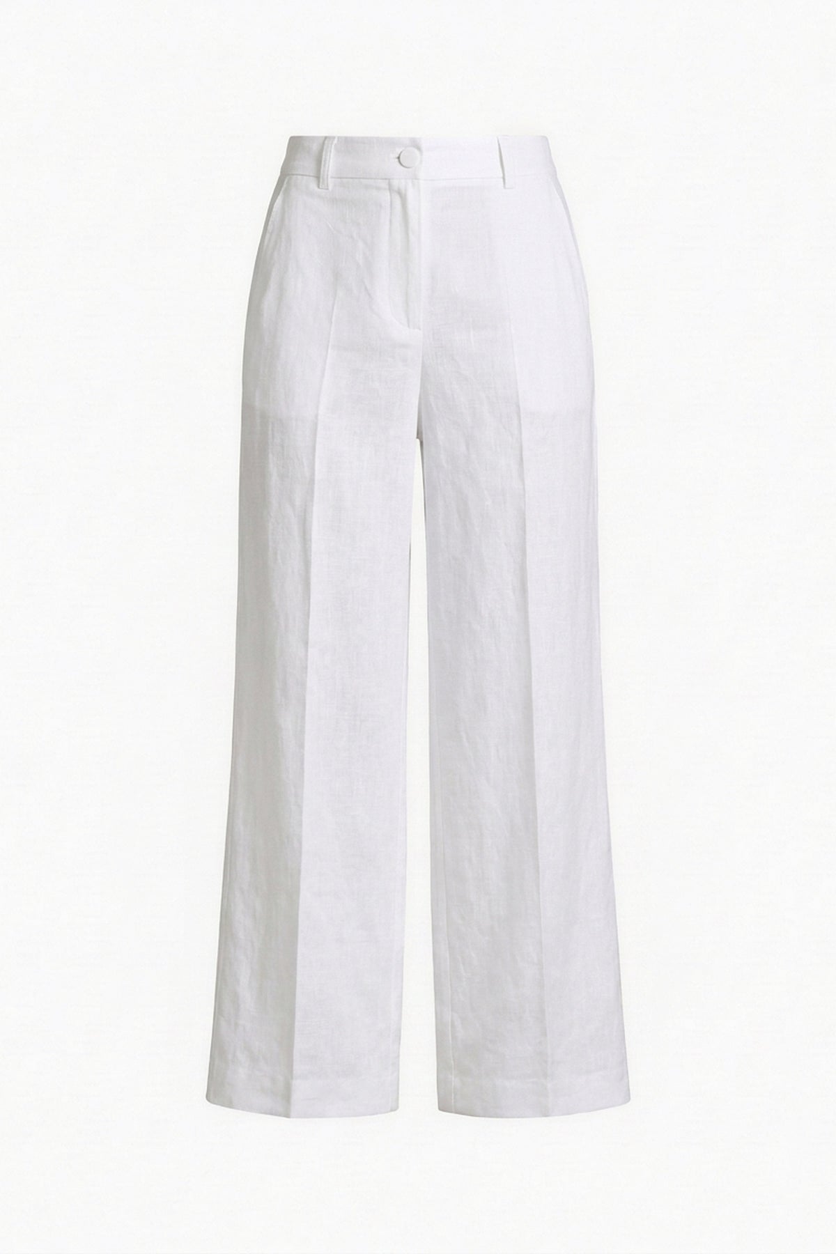Conjunto Camisa Edi e Calça Camila Linho Puro · 2 peças Branco — Peça #Cor_Branco