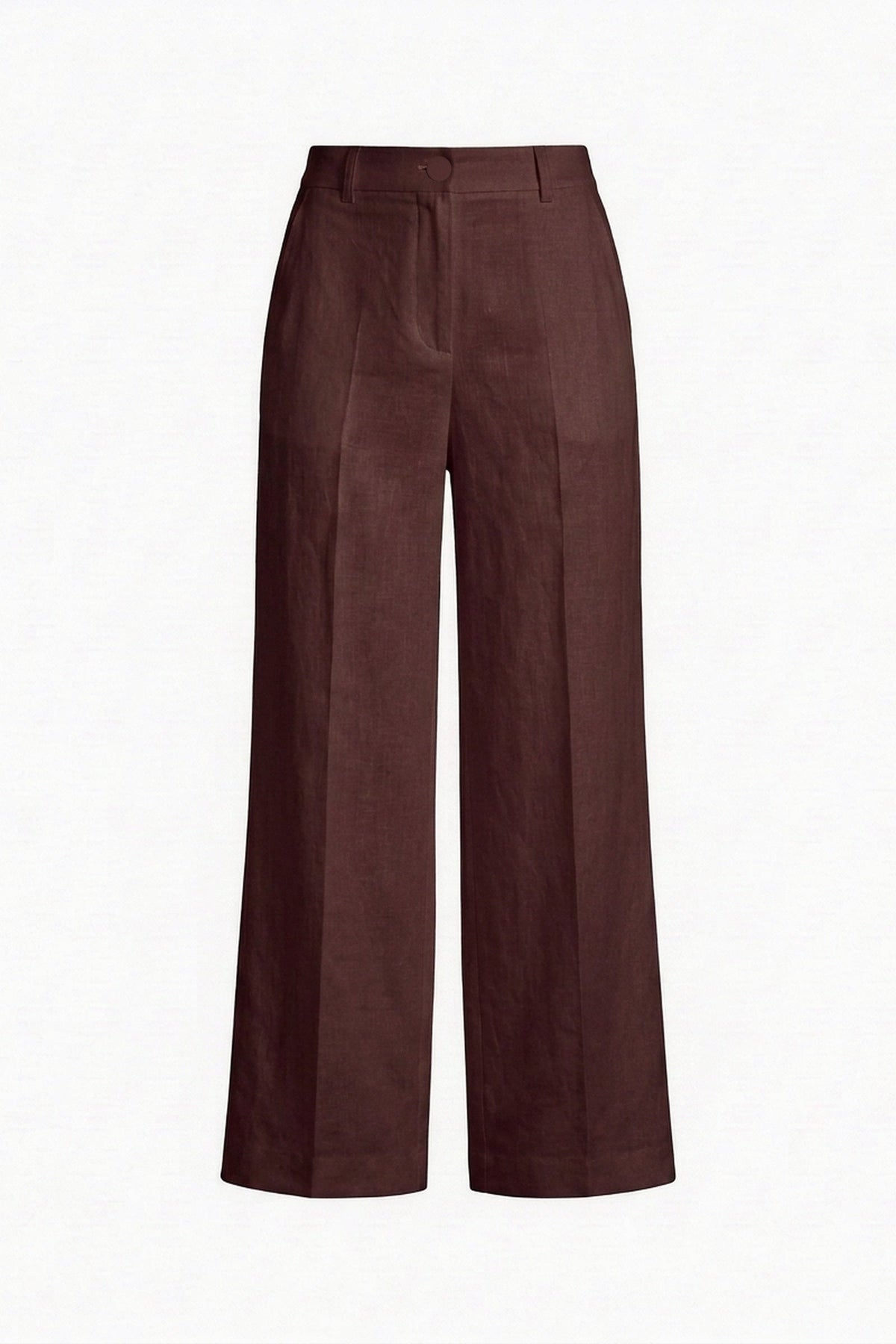 Calça Camila Linho Puro Chocolate — Peça