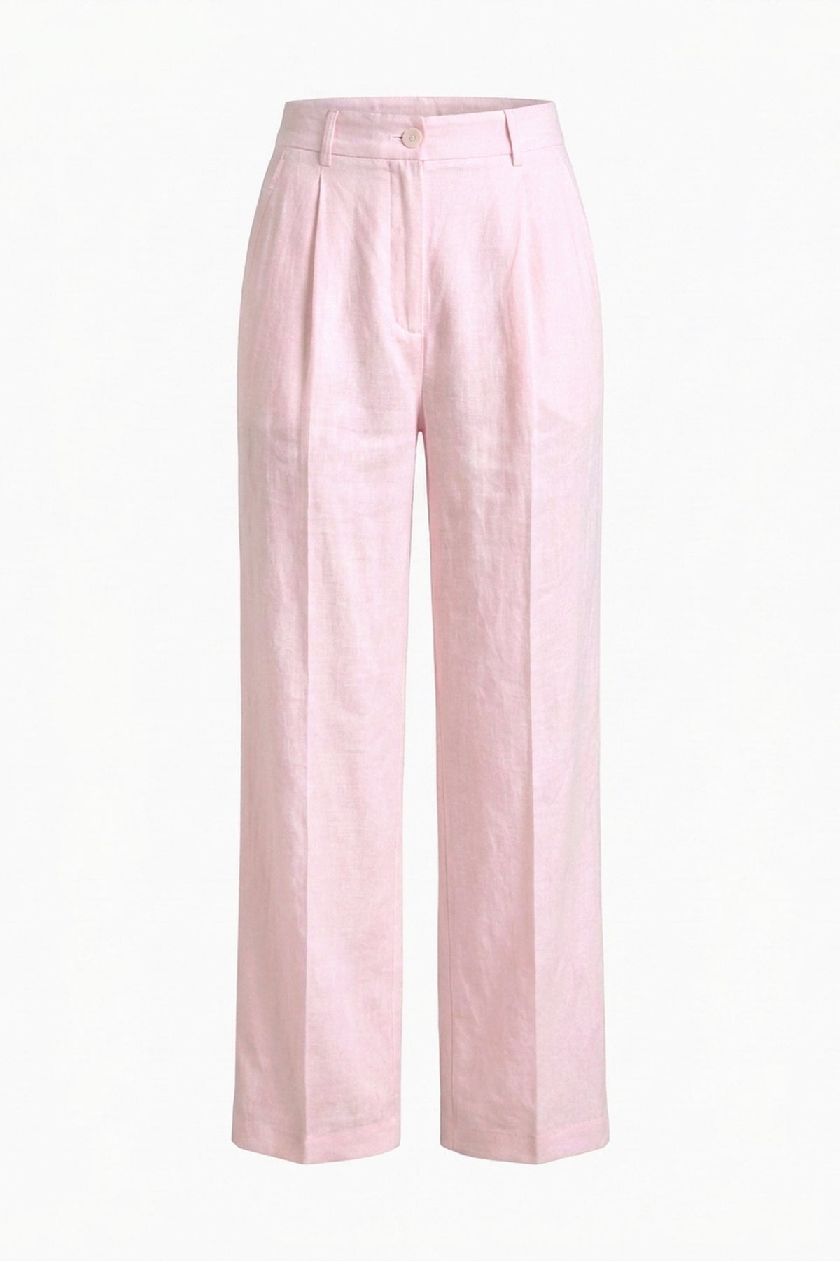 Calça Vera Linho Puro Rosa Bebê — Peça
