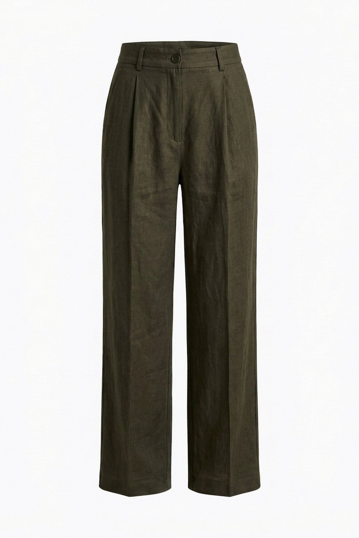 Calça Vera Linho Puro Verde Militar — Peça