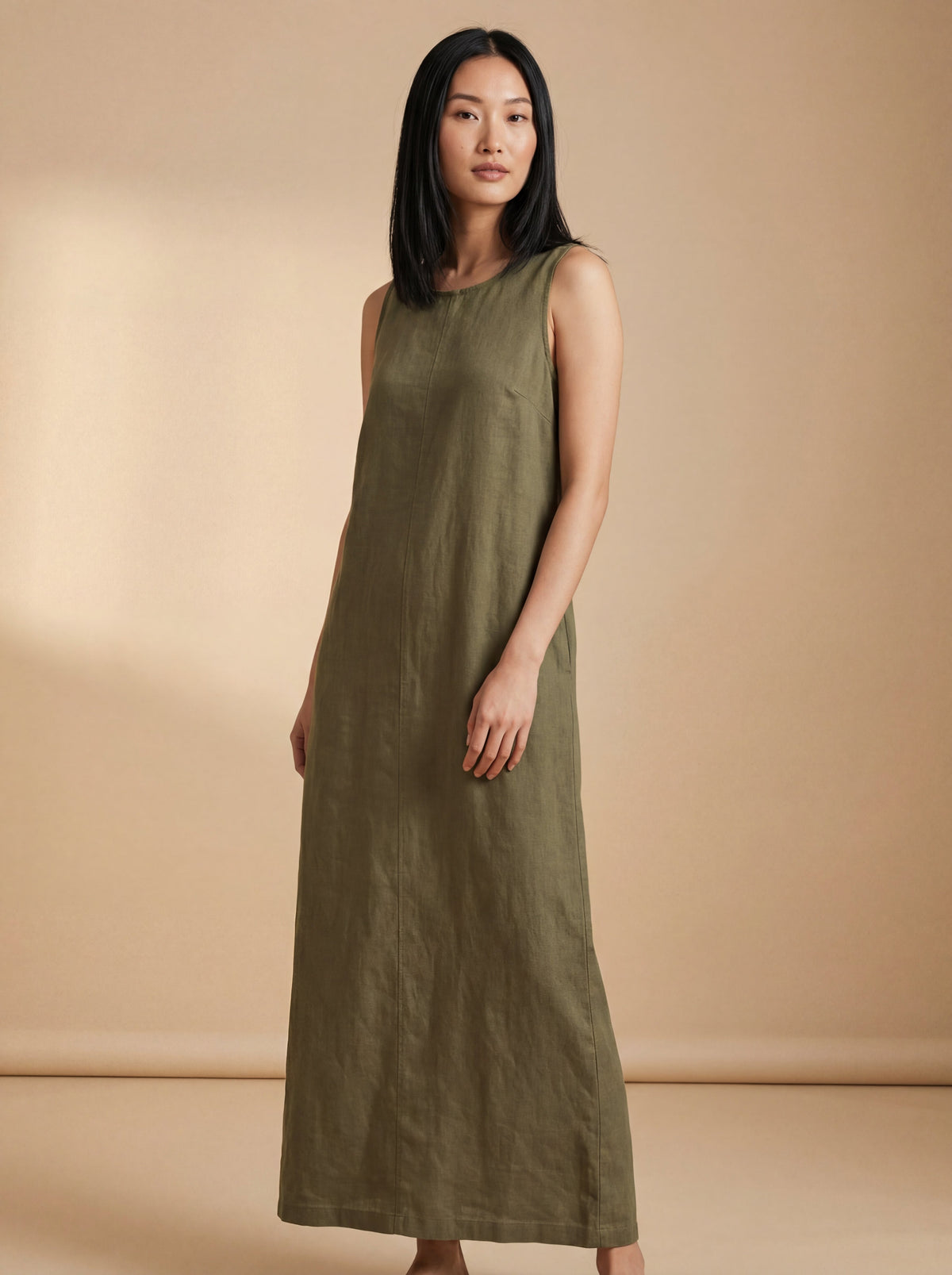 Vestido Alice Midi Linho Puro