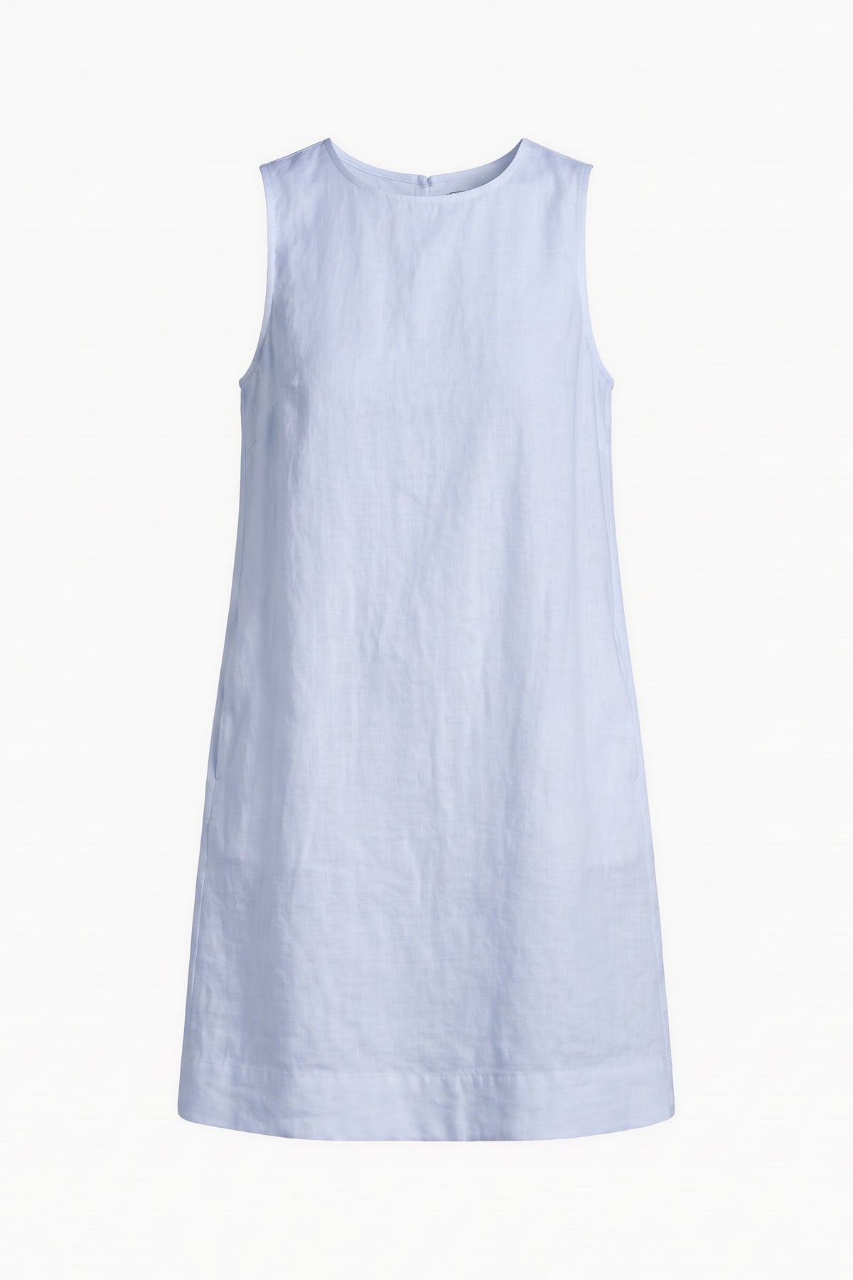 Vestido Alice Linho Puro Azul Bebê — Peça