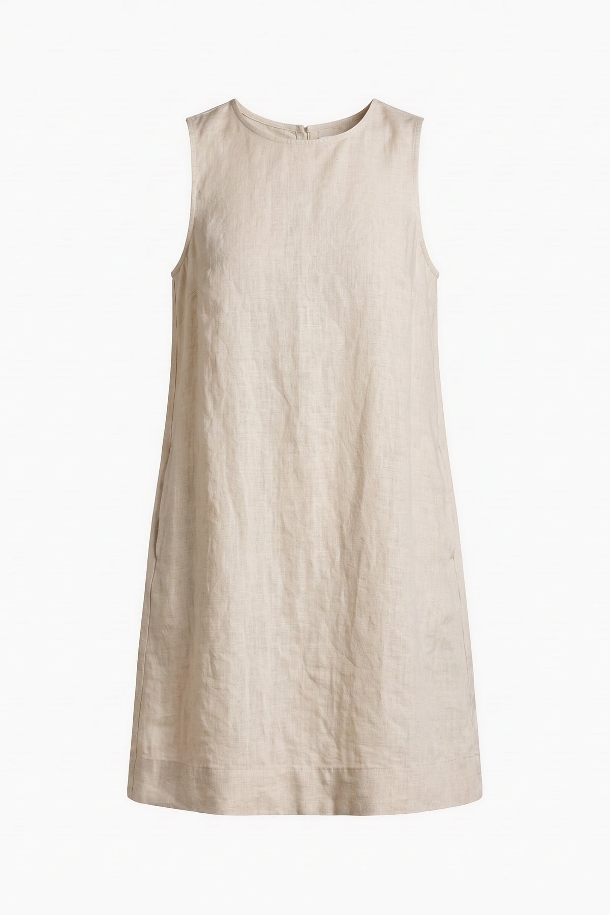 Vestido Alice Linho Puro Cru — Peça