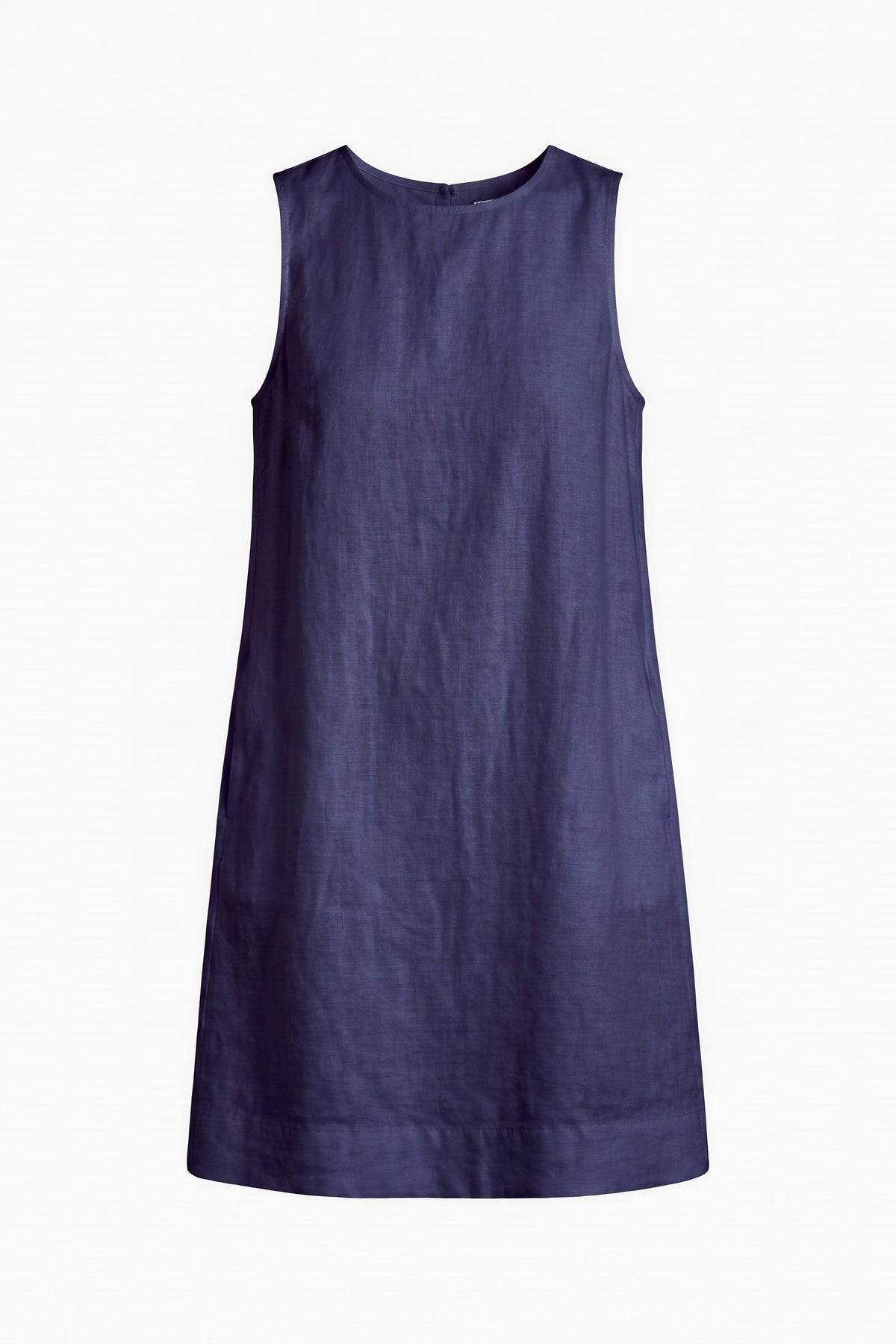 Vestido Alice Linho Puro Marinho — Peça