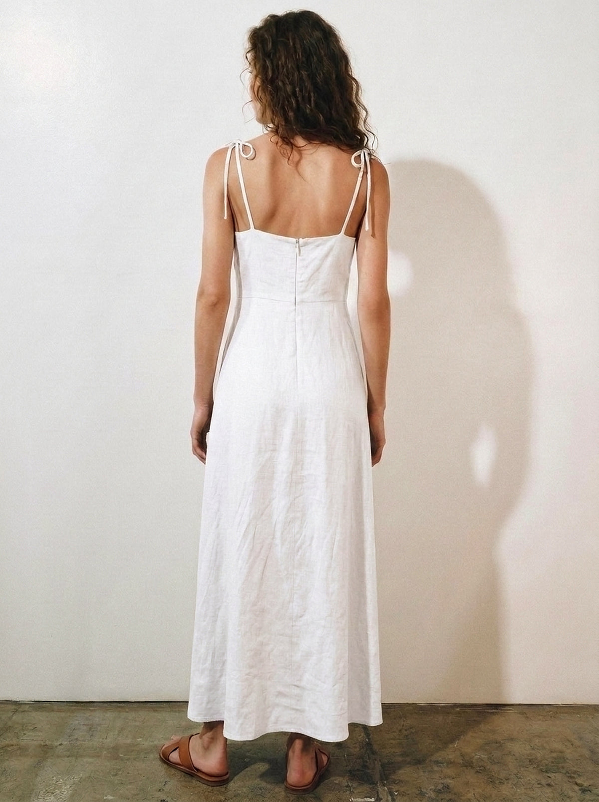 Vestido Dália Branco — Estúdio Costas