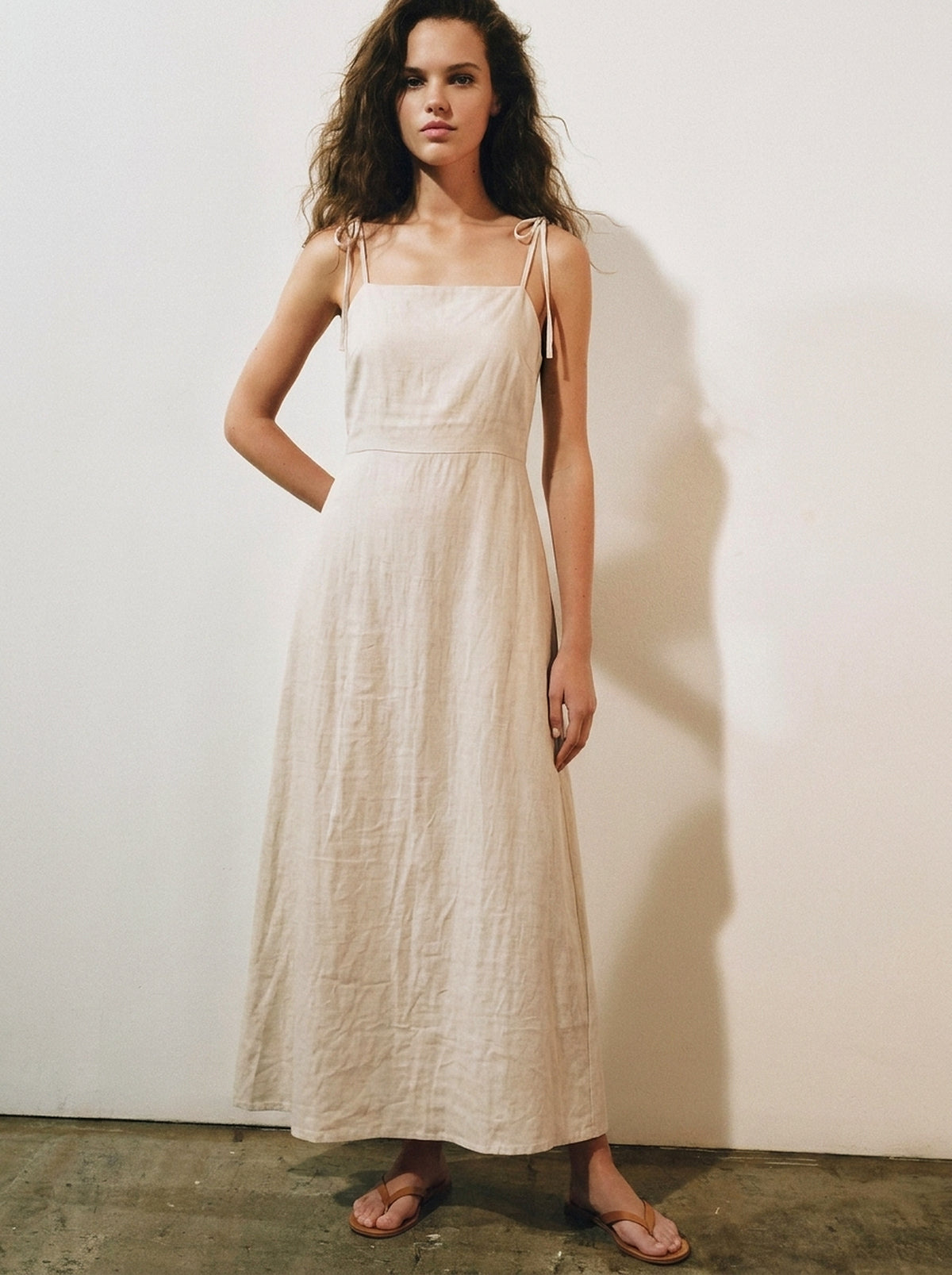 Vestido Dália Cru — Estúdio Frente
