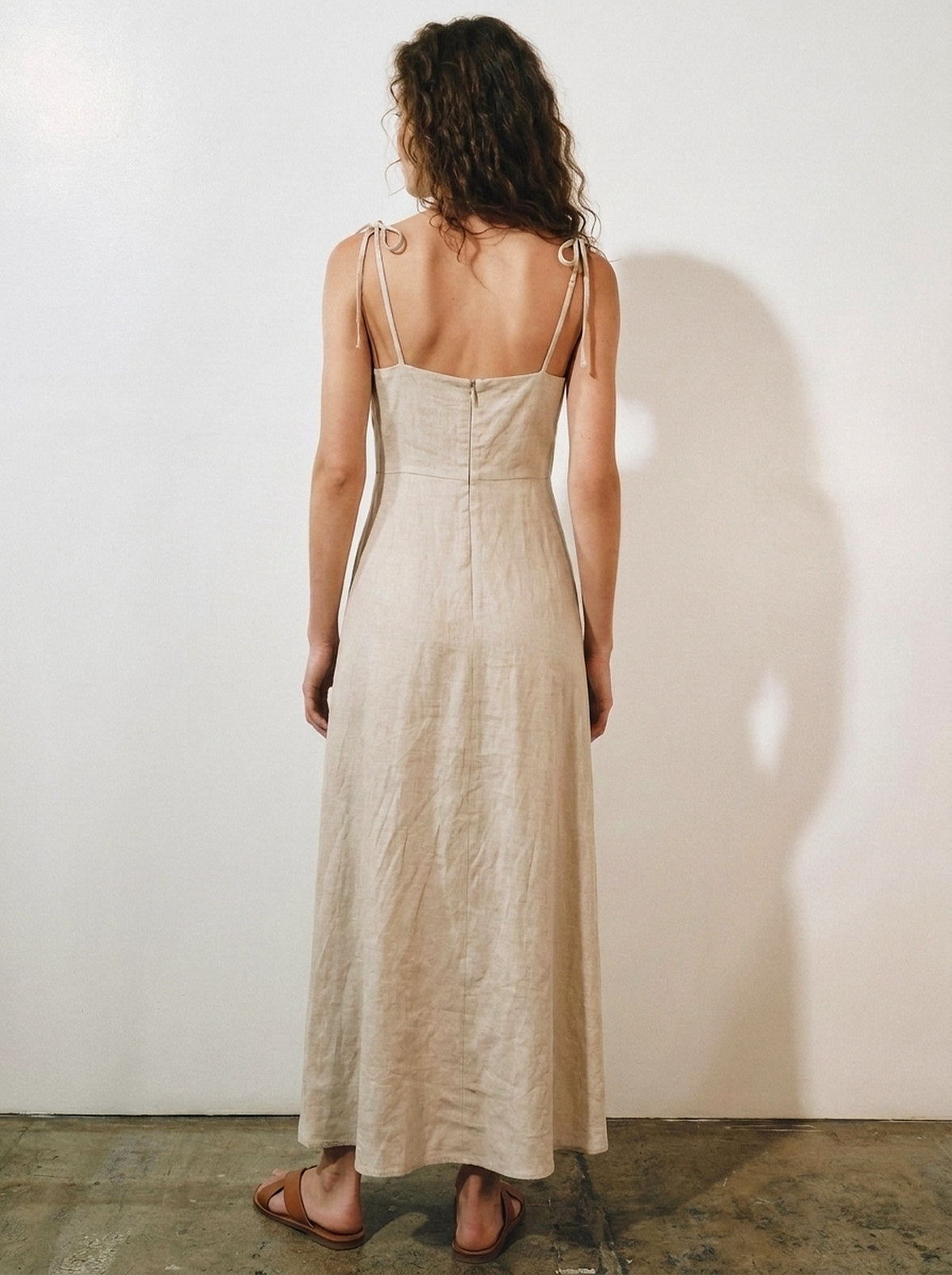 Vestido Dália Cru — Estúdio Costas