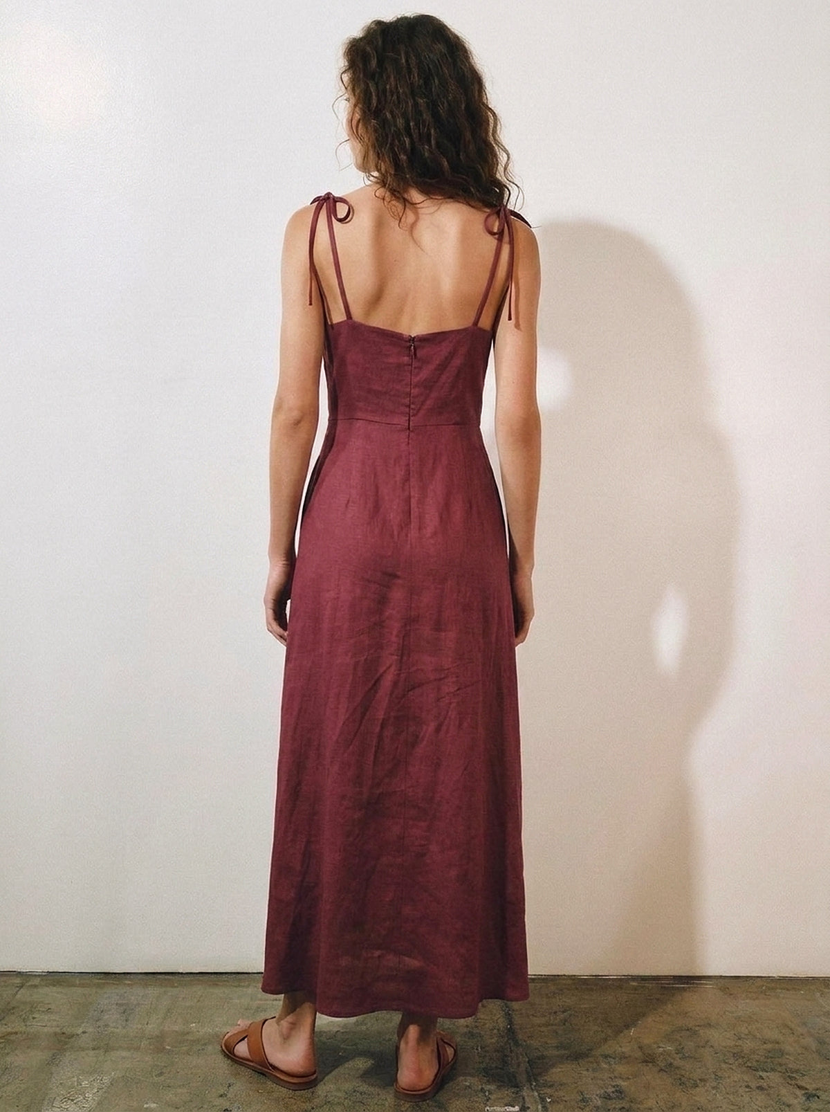 Vestido Dália Marsala — Estúdio Costas