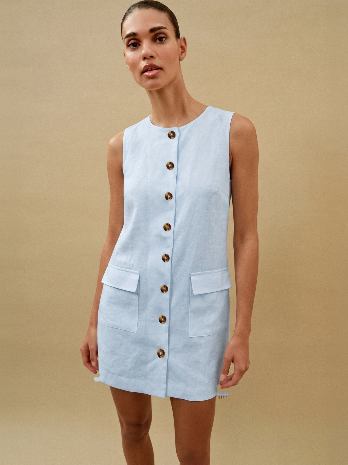 Vestido Dora Azul Bebê — Estúdio Close